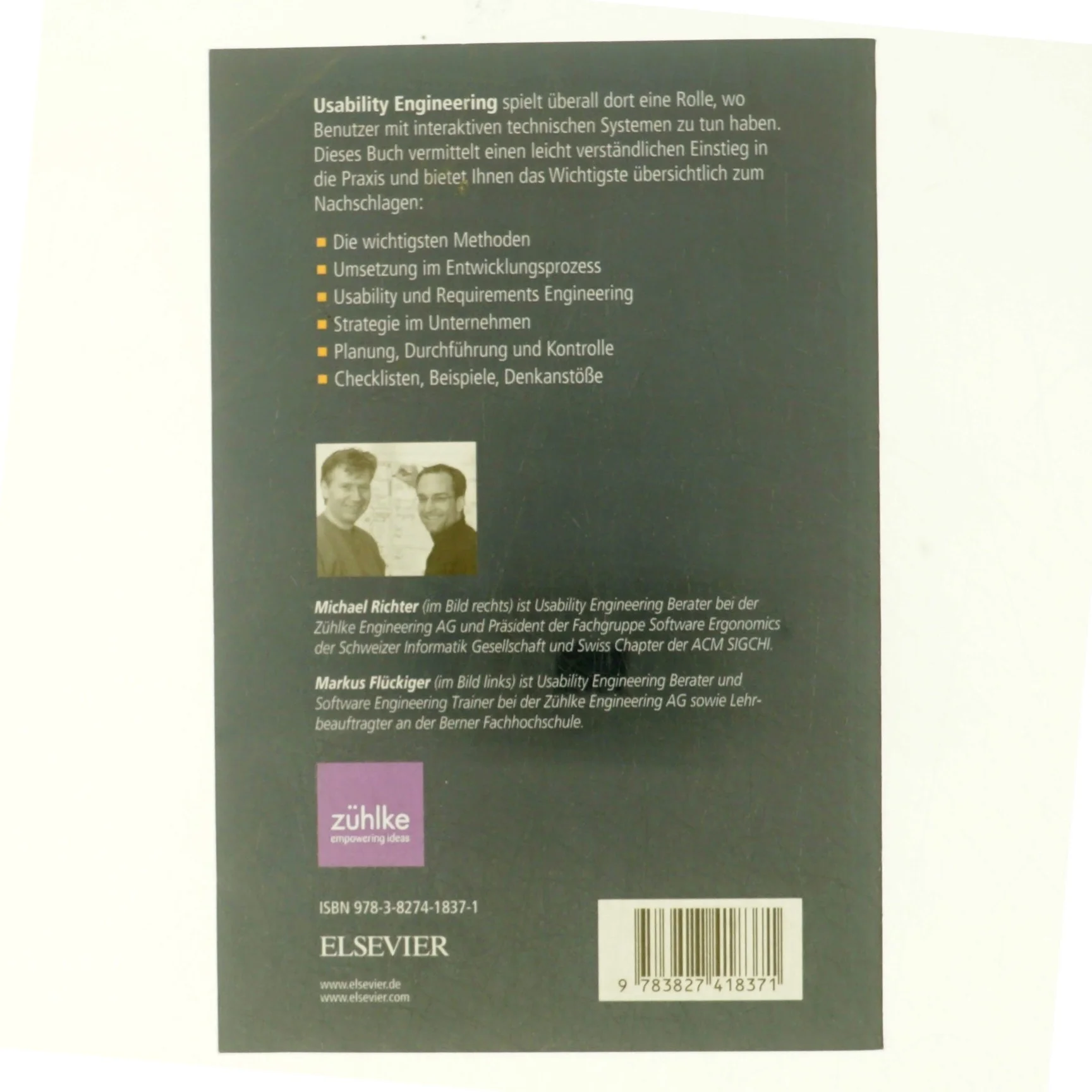 Usability Engineering kompakt af Michael Richter, Markus Flückiger (Bog)