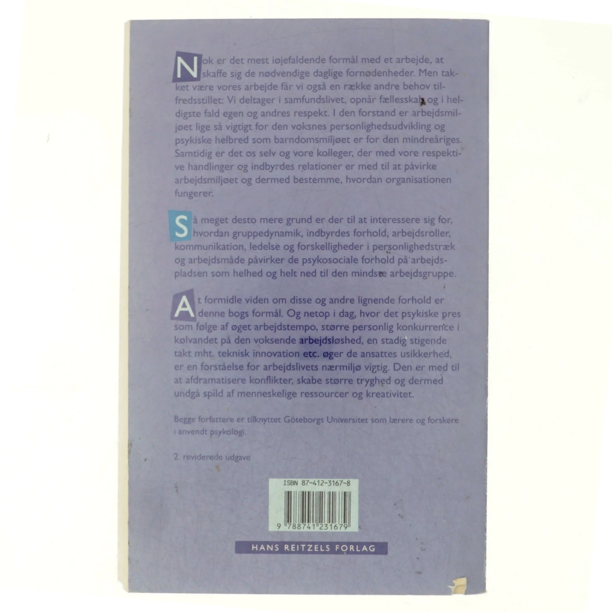 Arbejdsgruppens psykologi (Bog)