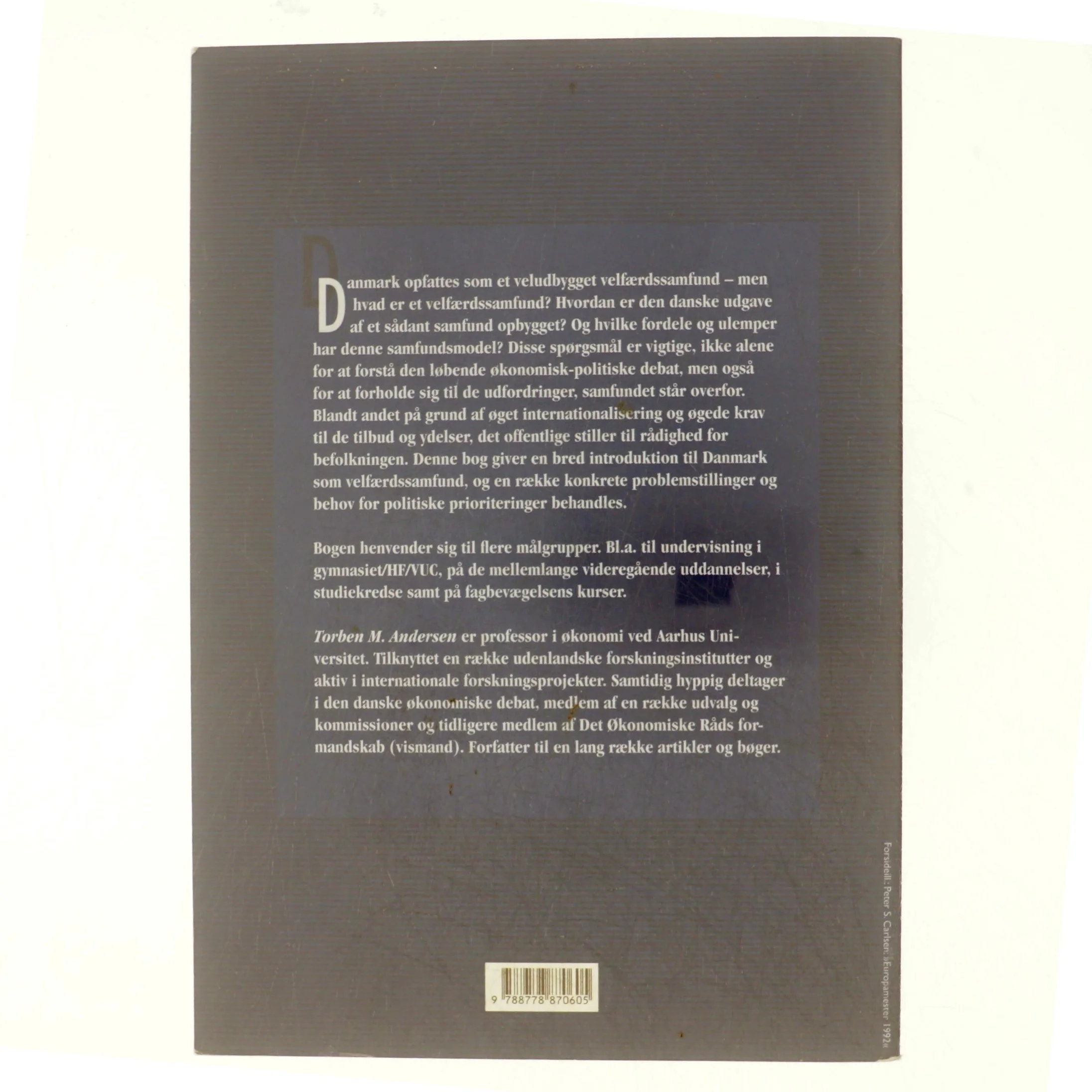 Danmark som velfærdssamfund af Torben M. Andersen (f. 1956) (Bog)