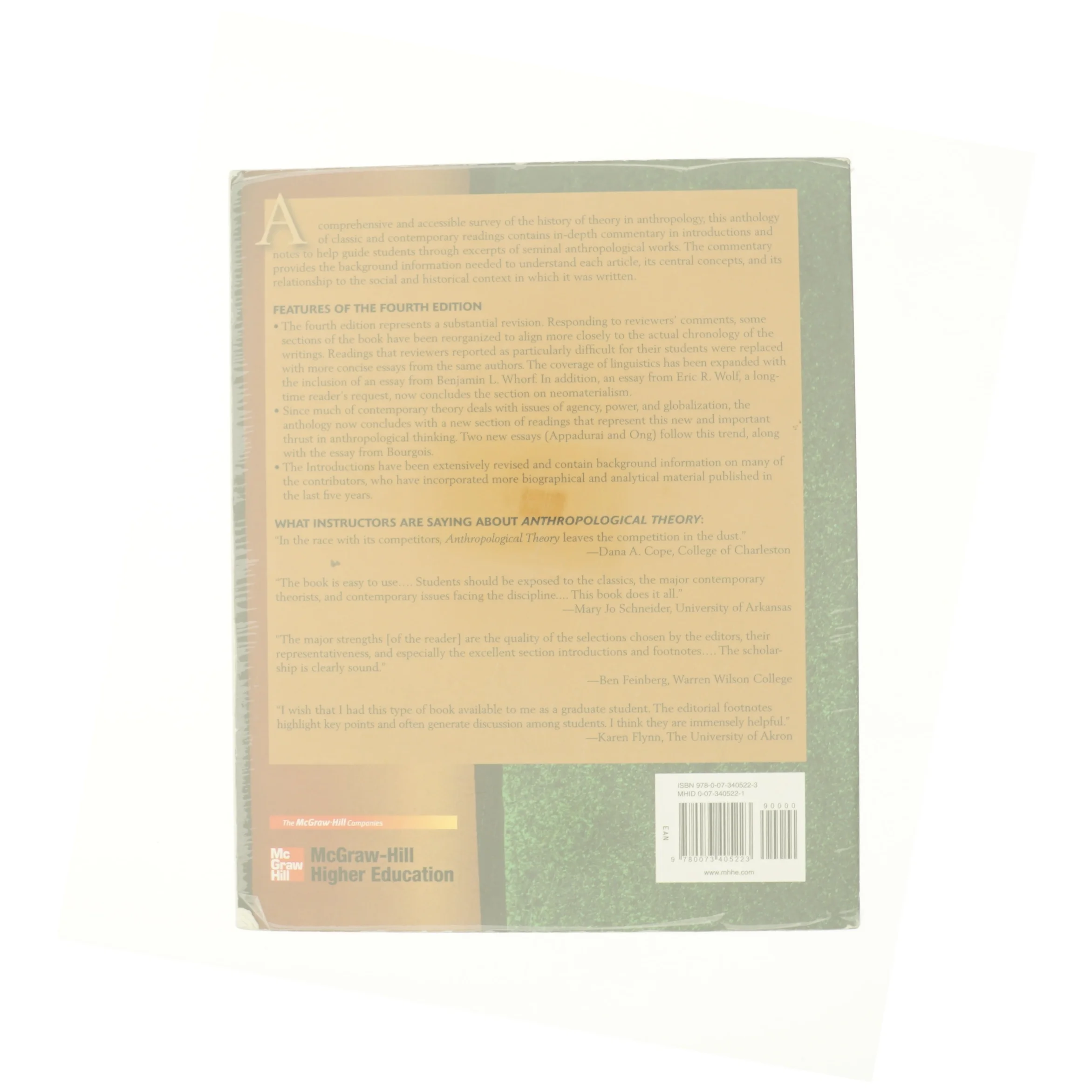 Anthropological Theory : an Introductory History af R. Jon McGee (Bog)