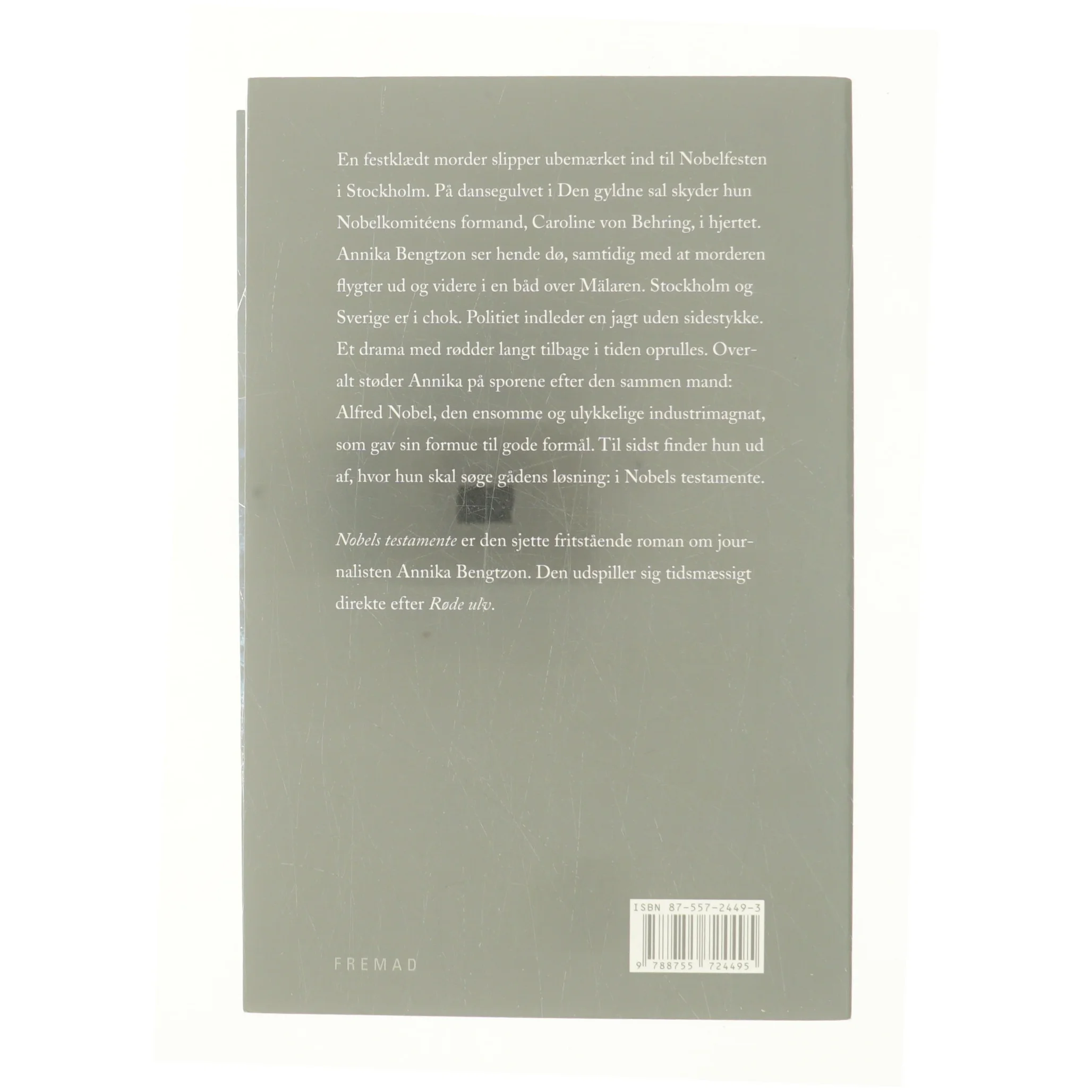 Nobels testamente af Liza Marklund (Bog)