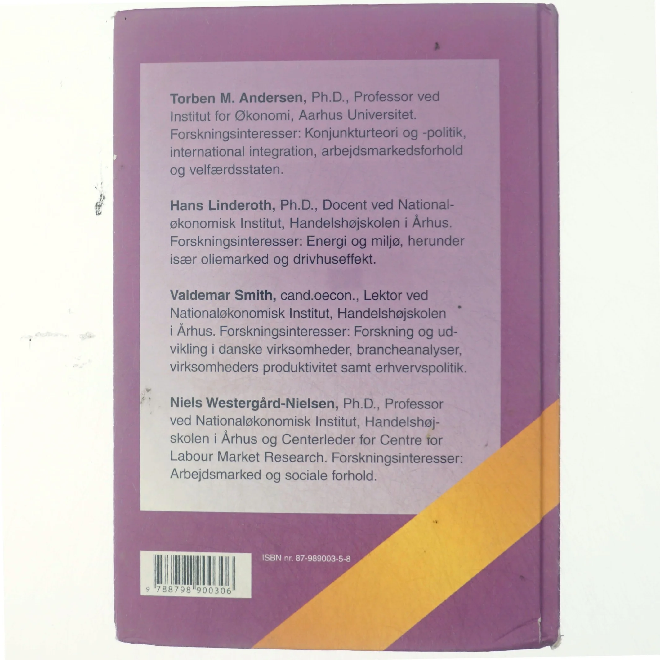 Beskrivende dansk økonomi af Torben M. Andersen (f. 1956) (Bog)