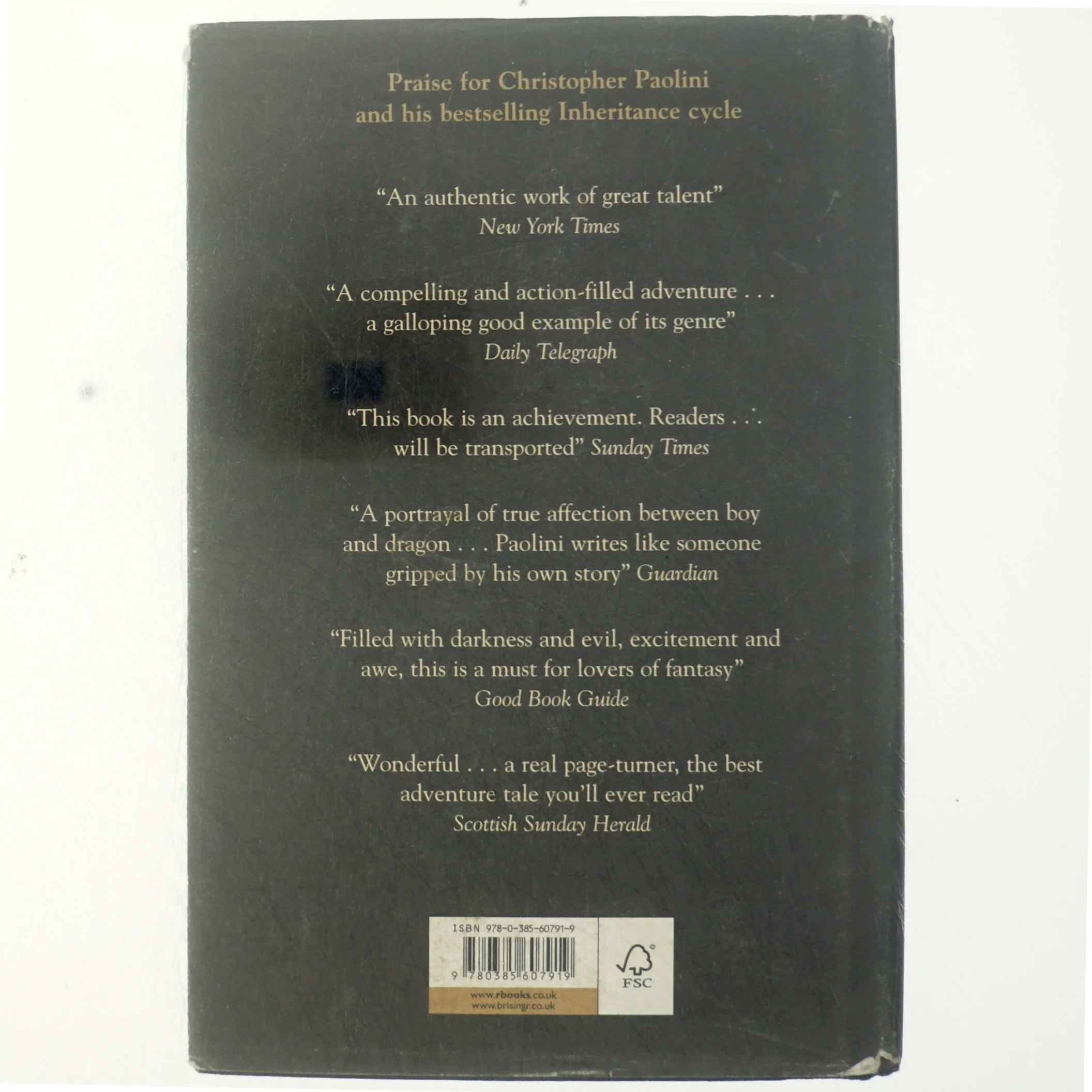 Brisingr af Christopher Paolini (Bog)