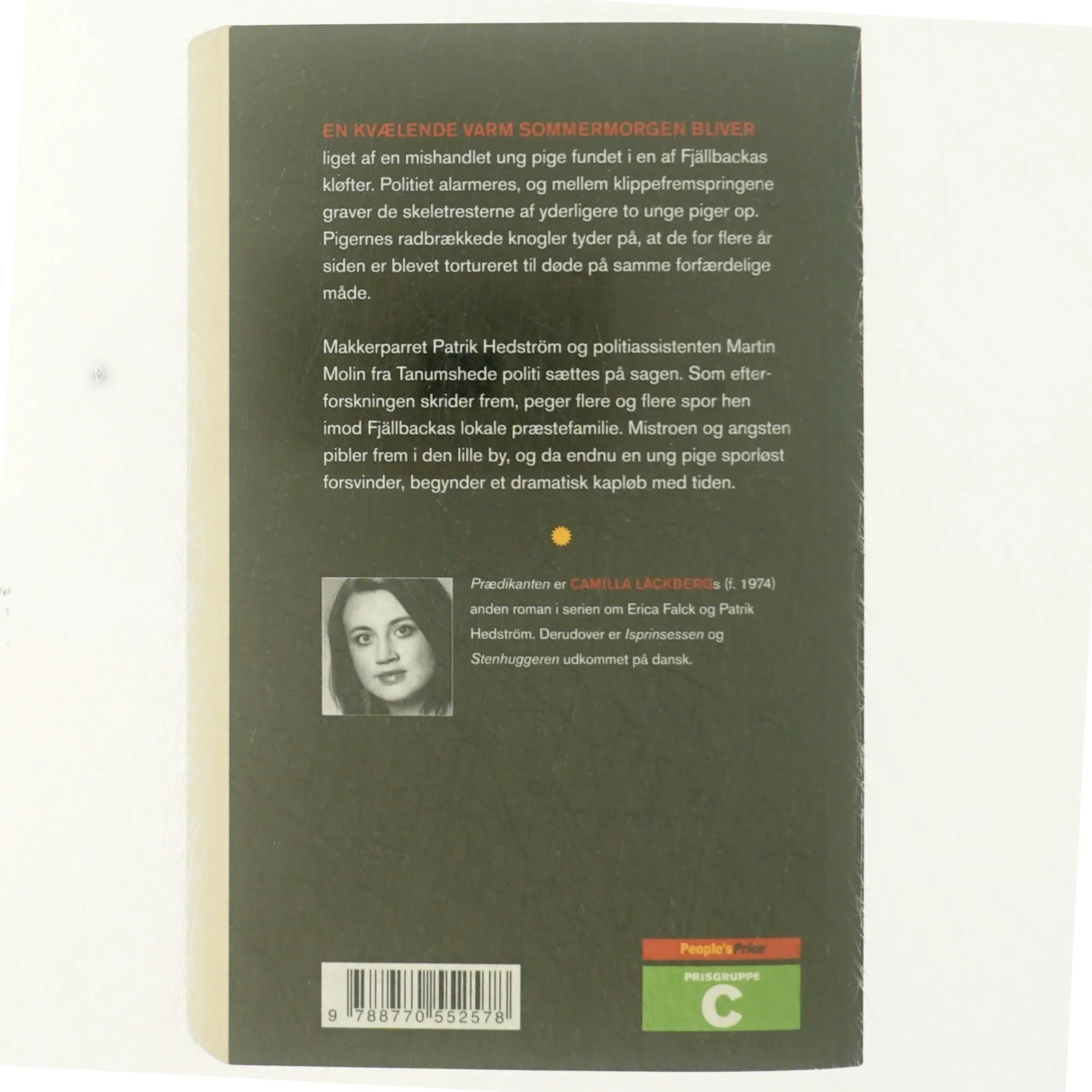 Preacher (Predikanten - Dansk/Danish)- Import af Camilla Lackberg (Bog)