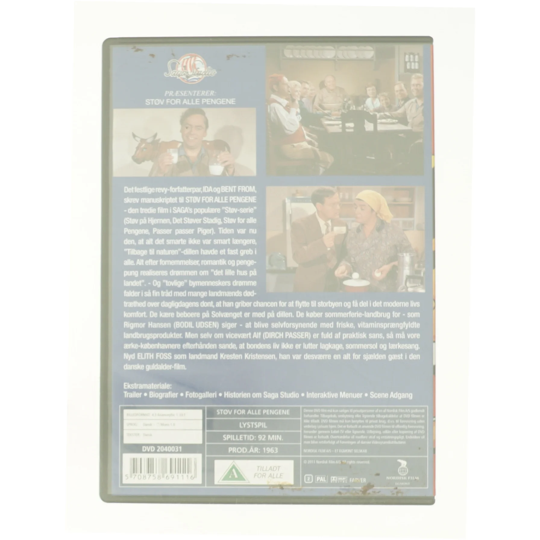 Støåv for alle pengene fra DVD