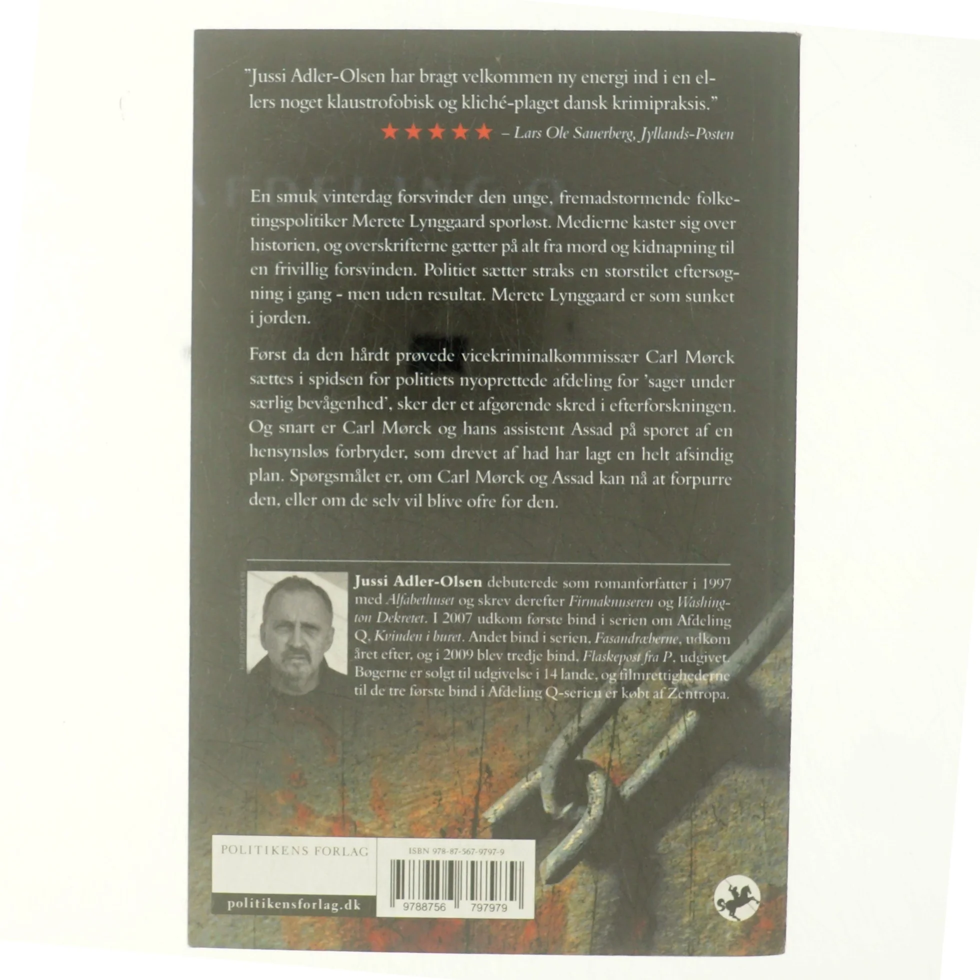 Kvinden i buret af Jussi Adler-Olsen (Bog)