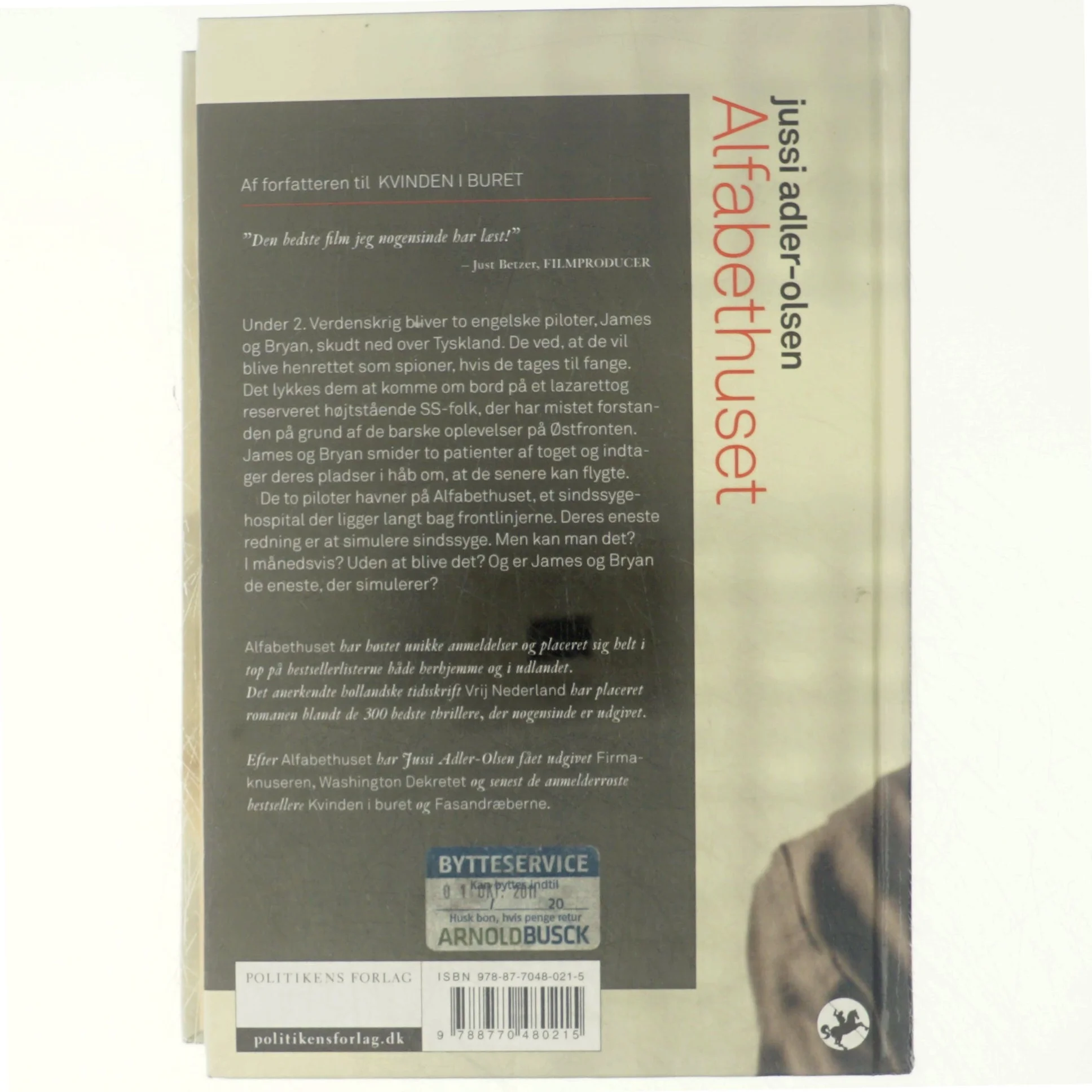 Alfabethuset af Jussi Adler-Olsen