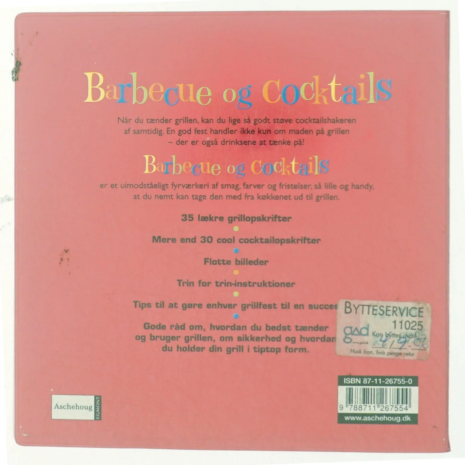 Weber's barbecue og cocktails af Scott Givot (Bog)