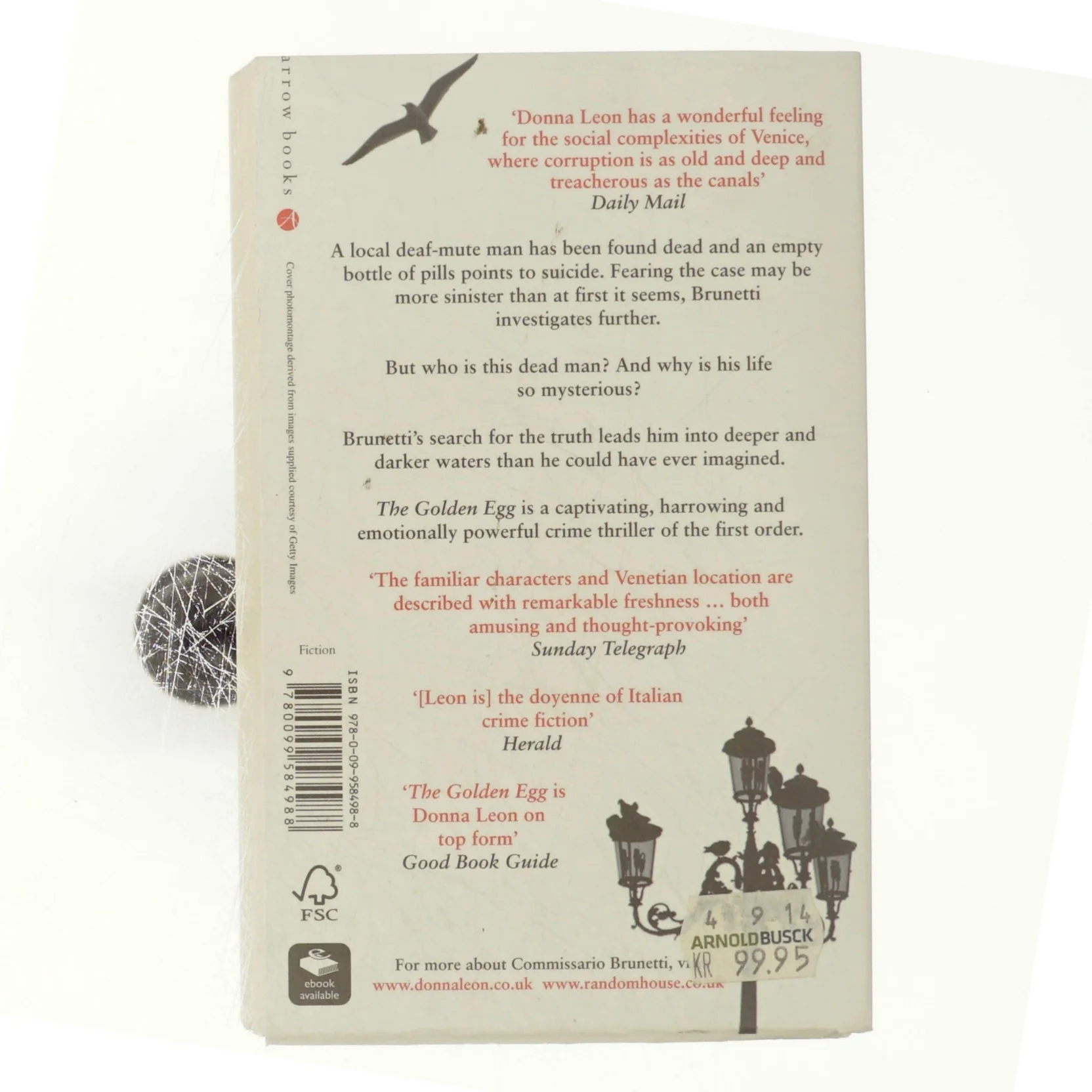 The Golden Egg af Donna Leon (Bog)