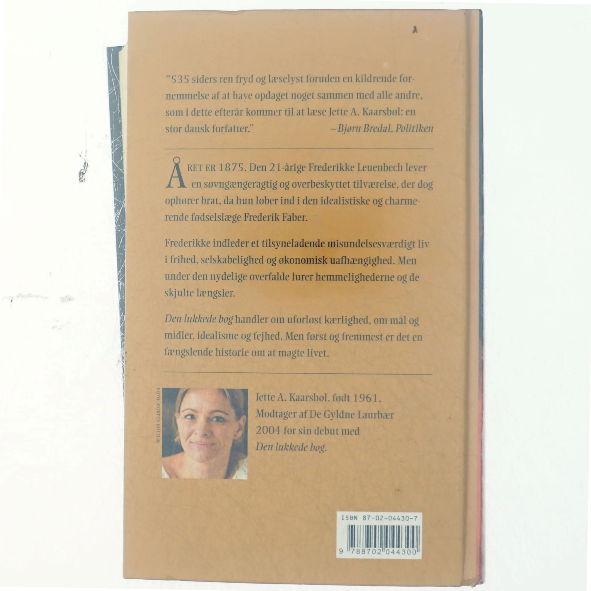 Den lukkede bog af Jette A. Kaarsbøl (Bog)