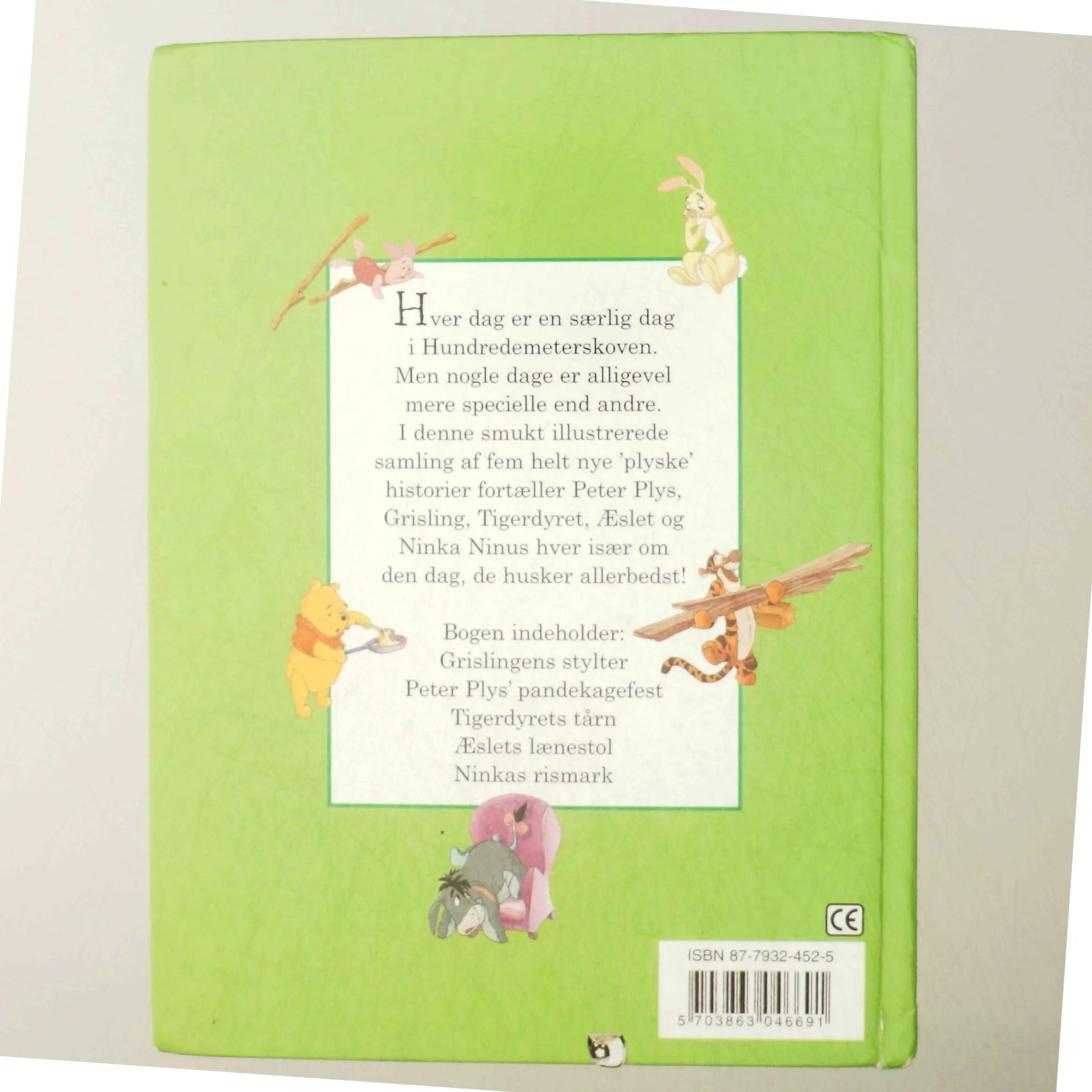 Glade dage i Hundredemeterskoven bog fra Disney