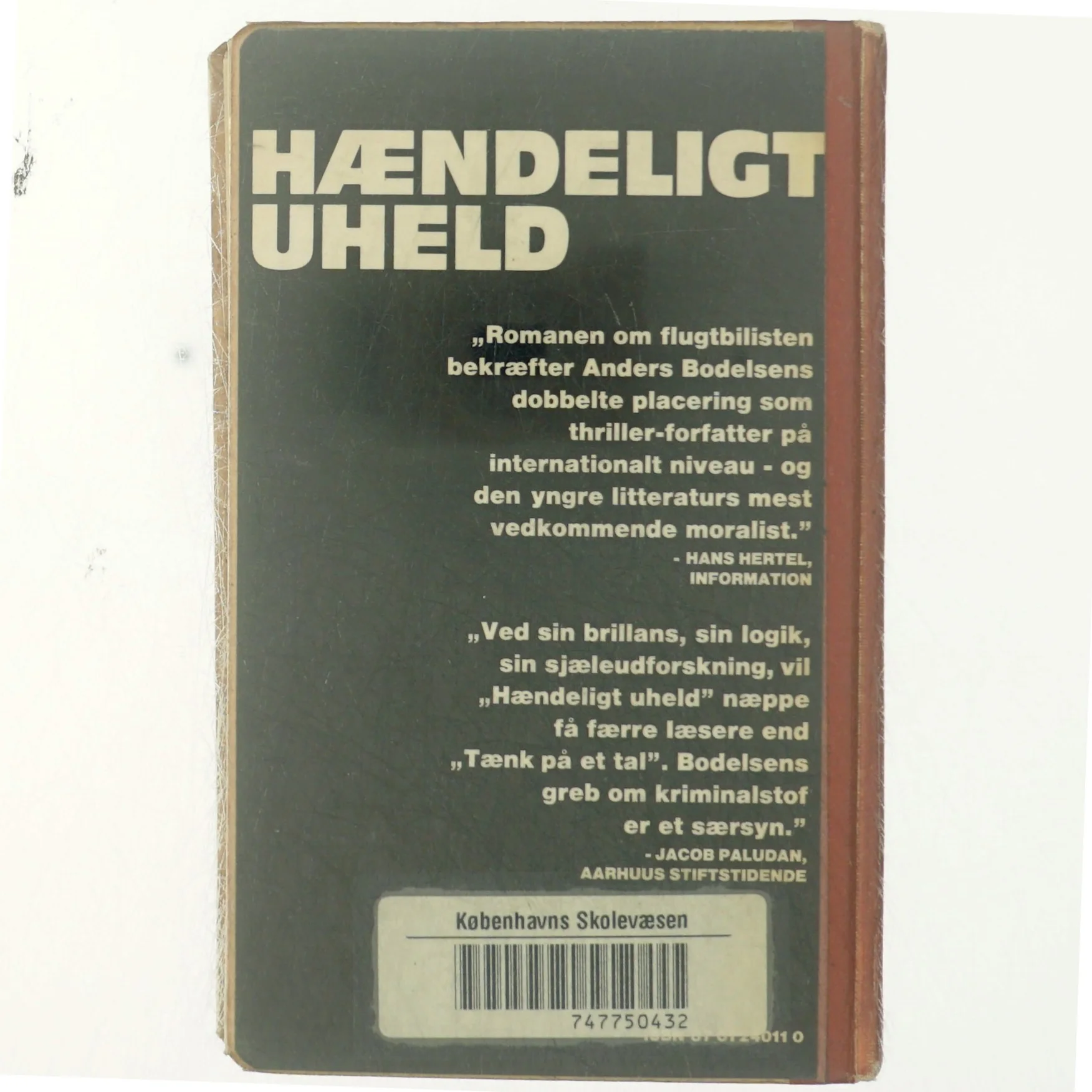 Anders Bodelsen, hændeligt uheld