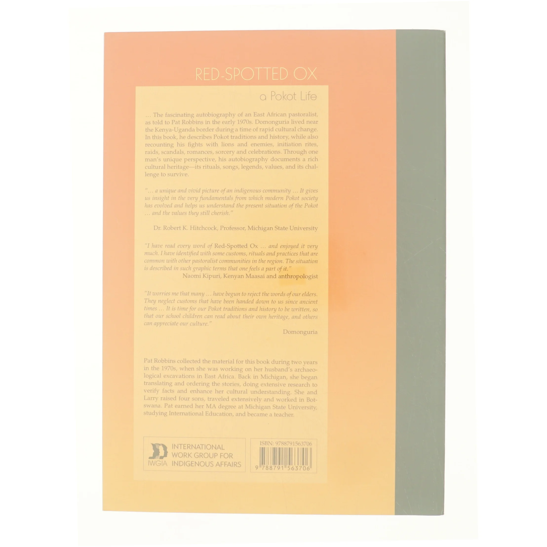 Red-Spotted Ox: a Pokot Life af Robbins, Pat (Bog)