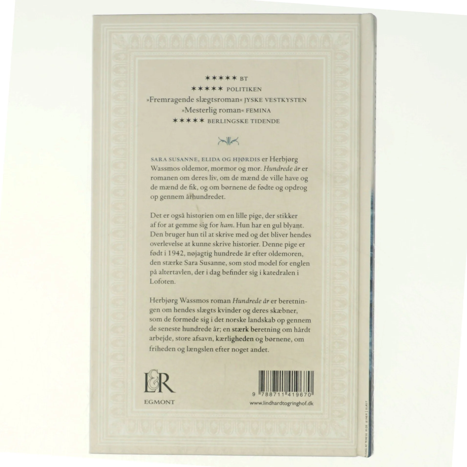 Hundrede år af Herbjørg Wassmo (Bog)