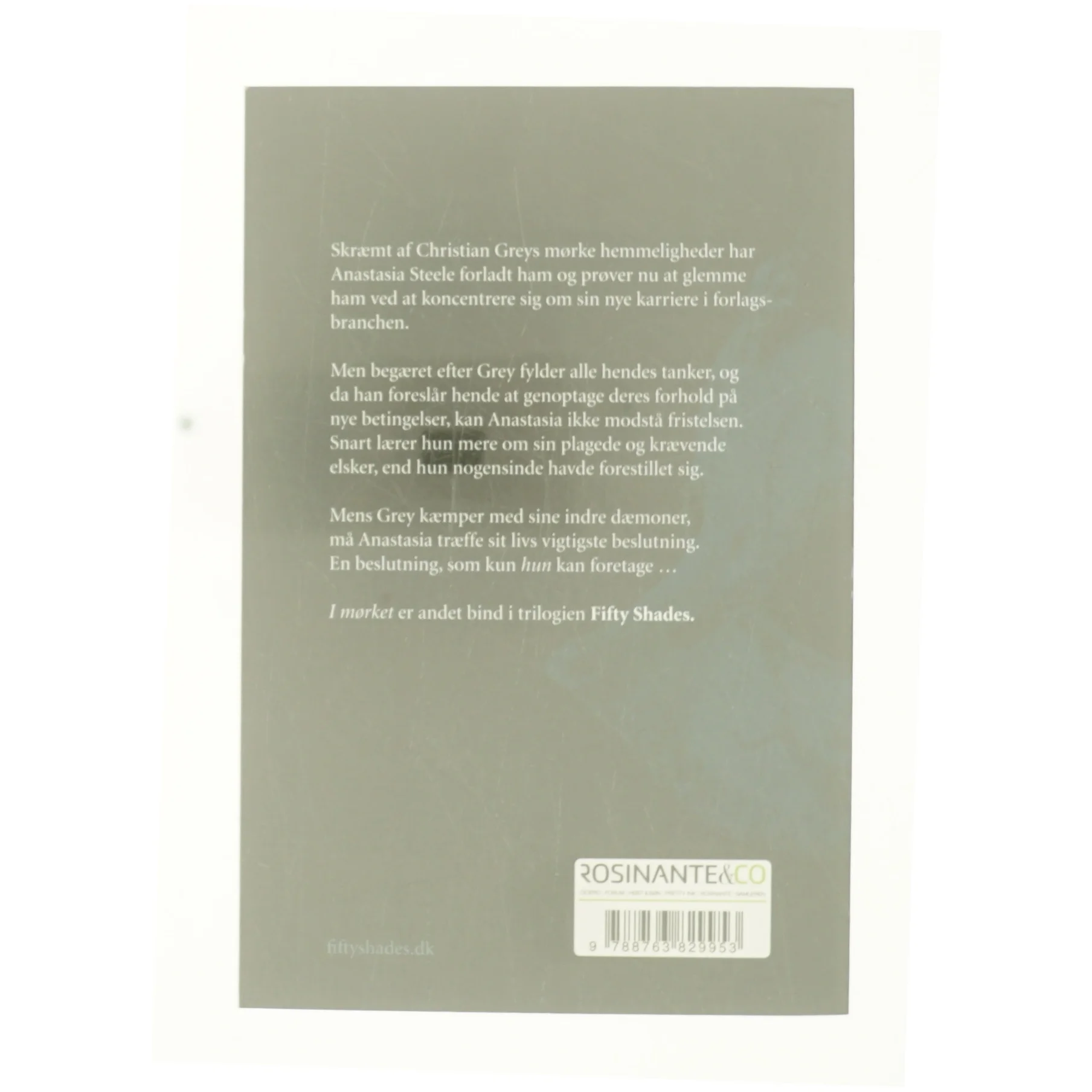 Fifty Shades I mørket af E L James (bog)