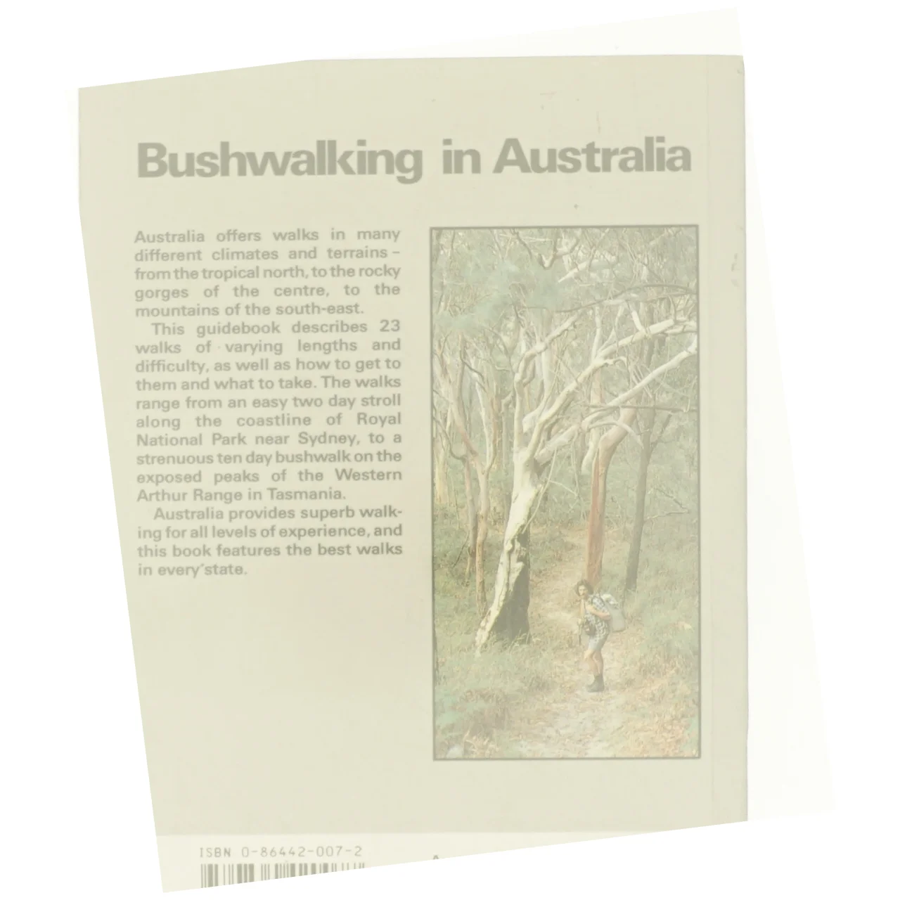 Bushwalking in Australia (Bog)