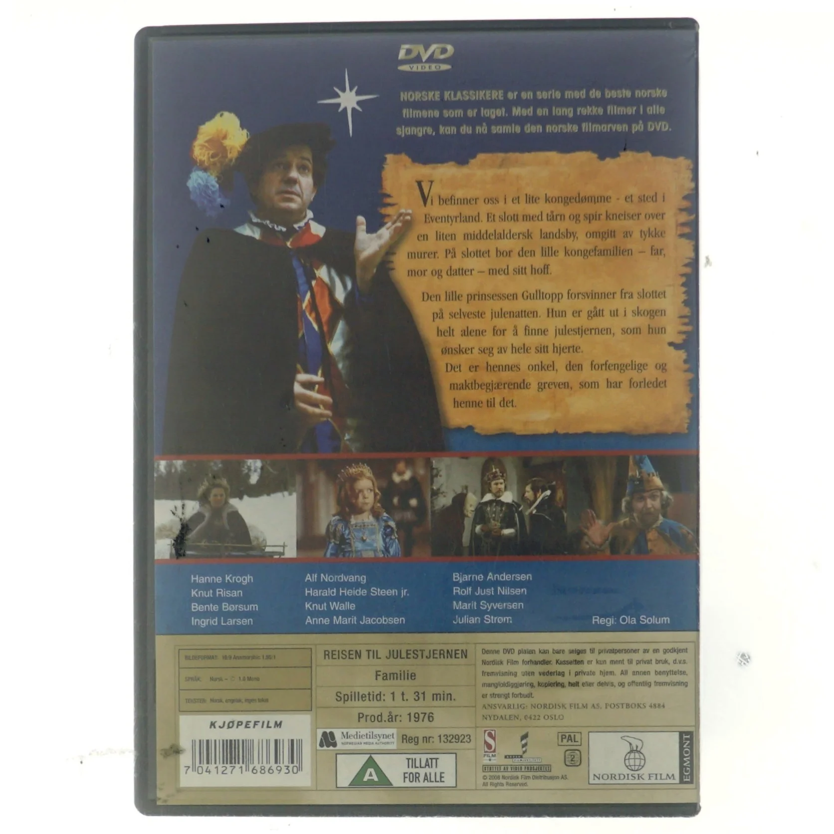 Reisen til julestjernen (DVD)