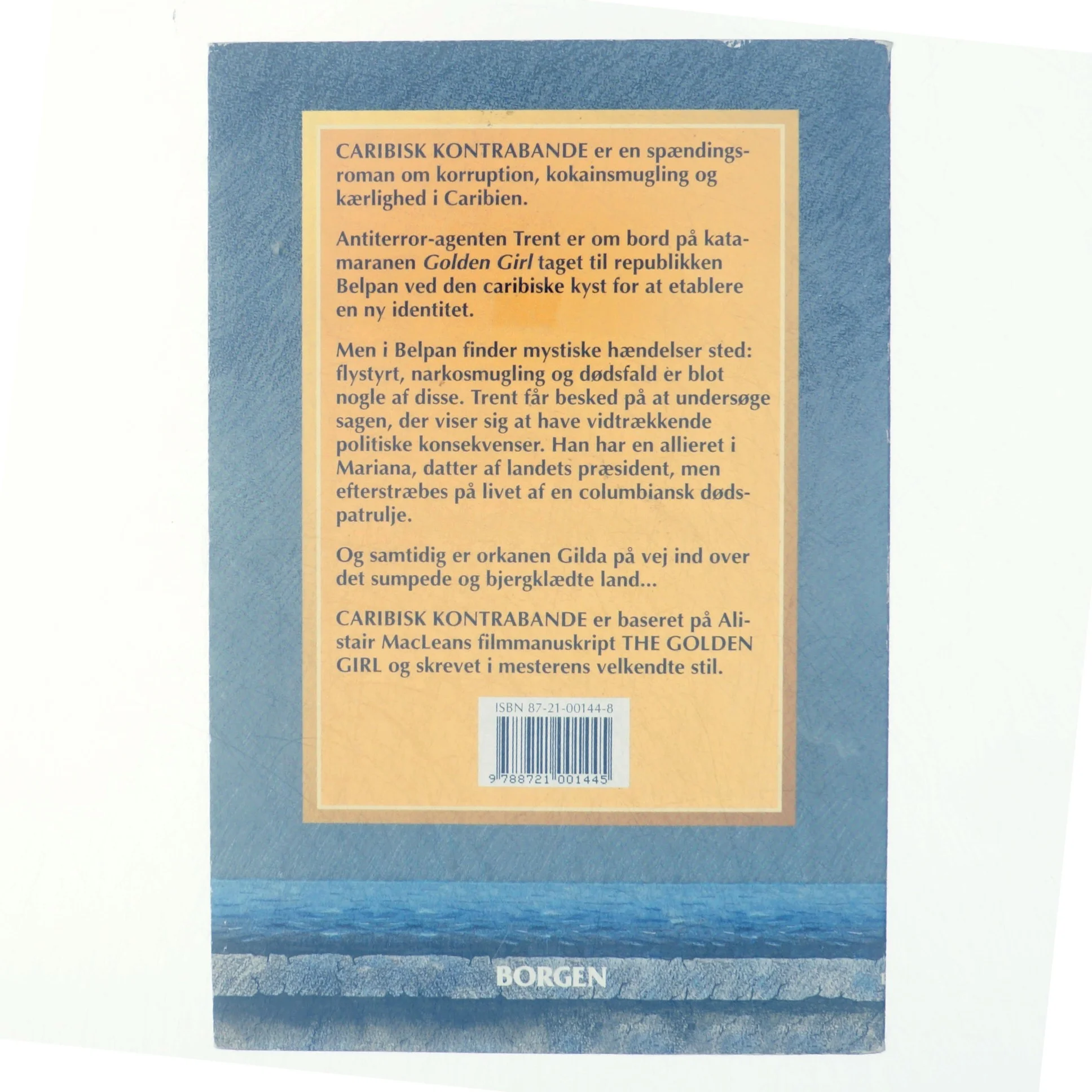 Caribisk kontrabande : roman af Simon Gandolfi (Bog)