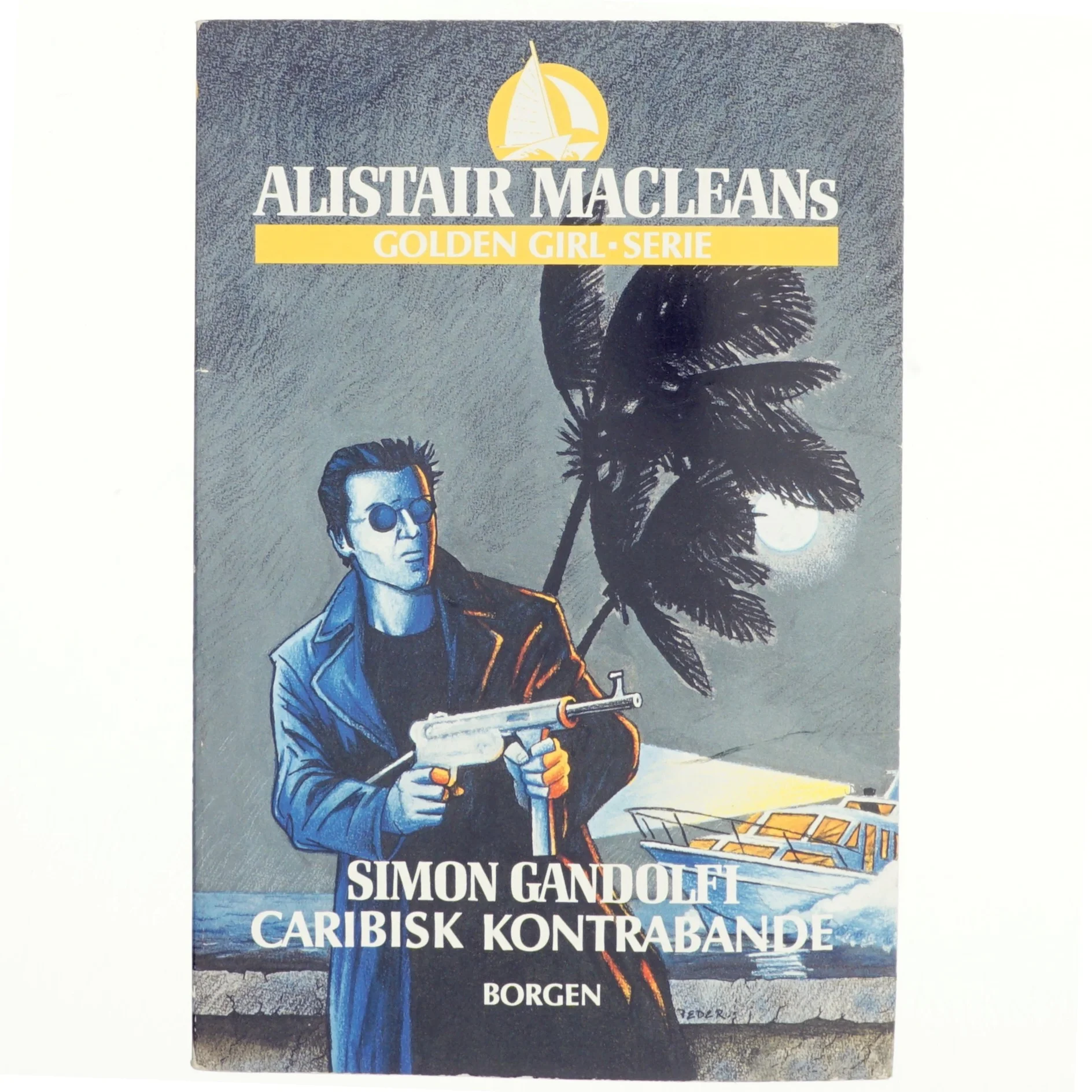 Caribisk kontrabande : roman af Simon Gandolfi (Bog)