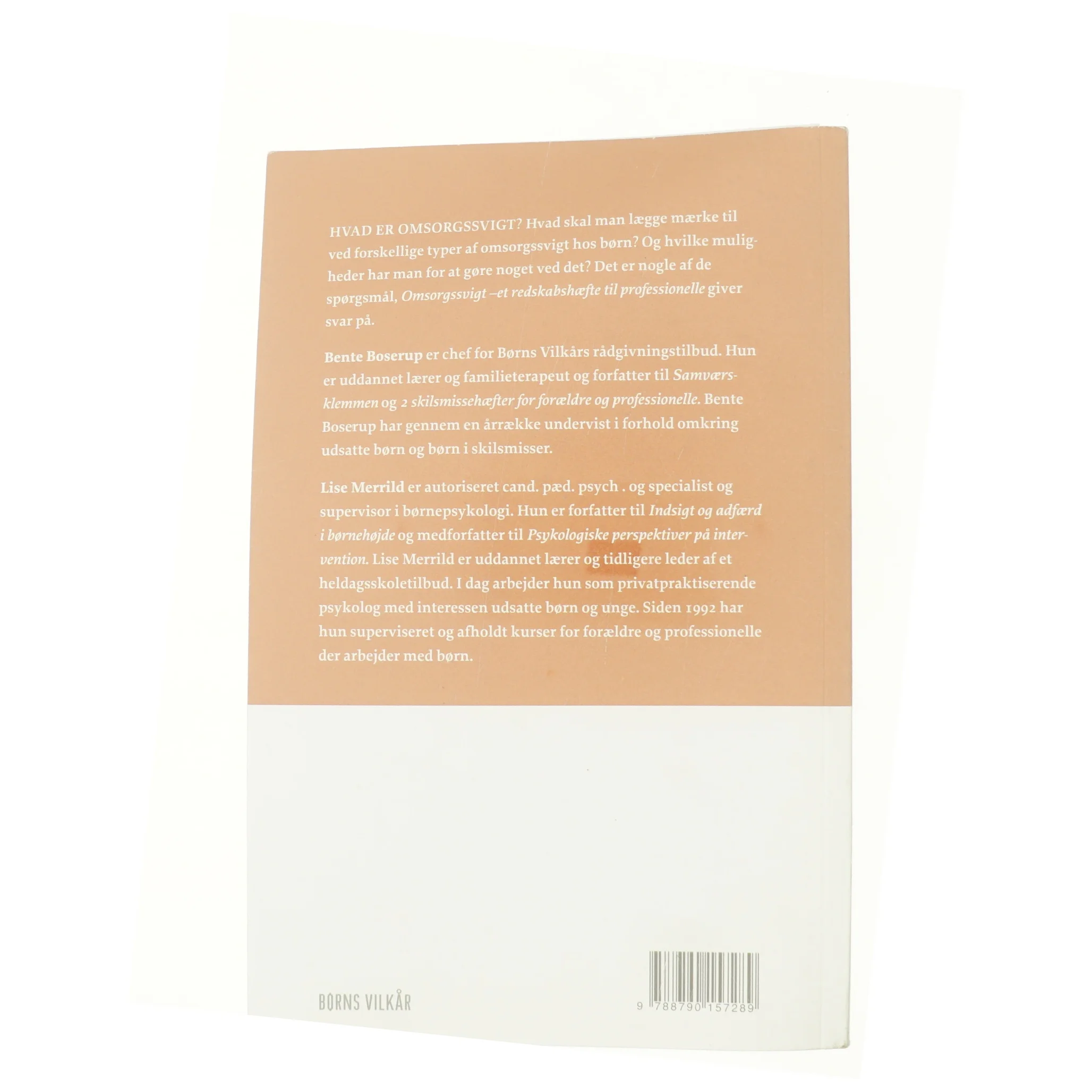 Omsorgssvigt af Bente Boserup og Lise Merrild (Bog)