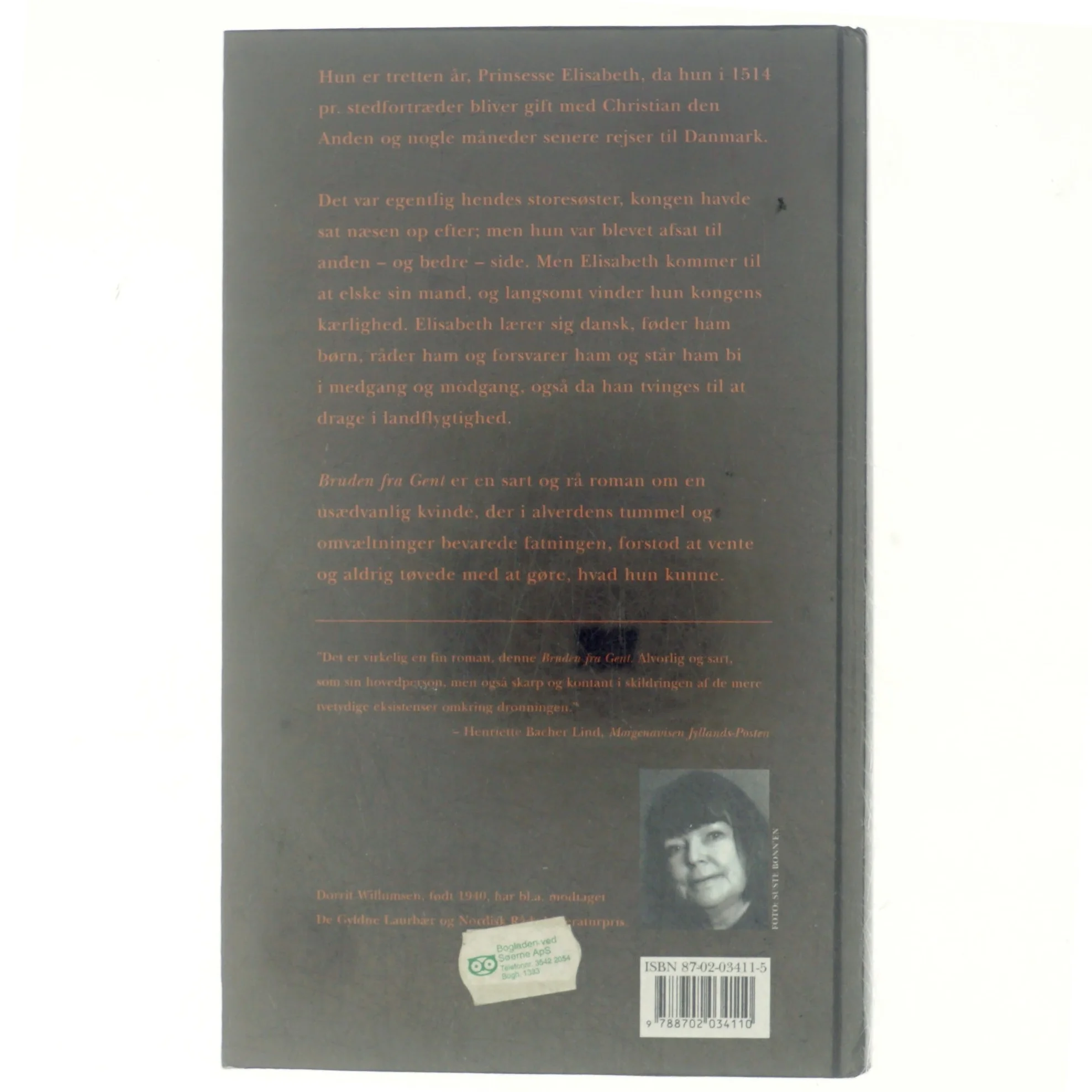 Bruden fra Gent : roman af Dorrit Willumsen (Bog)