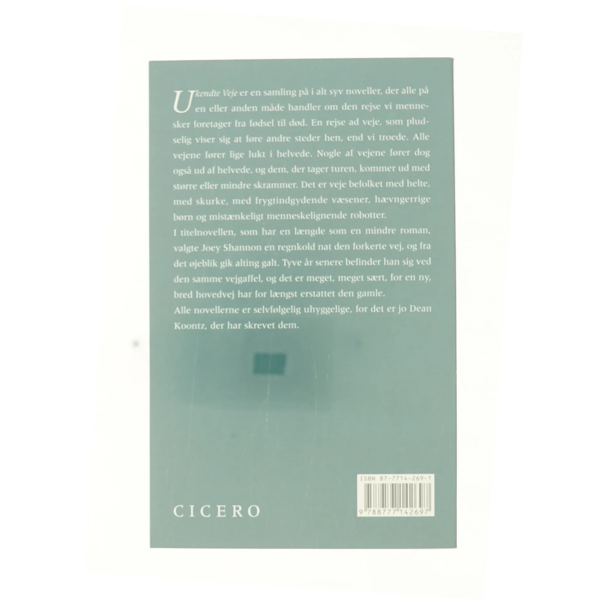 Ukendte veje af Dean R. Koontz (Bog)