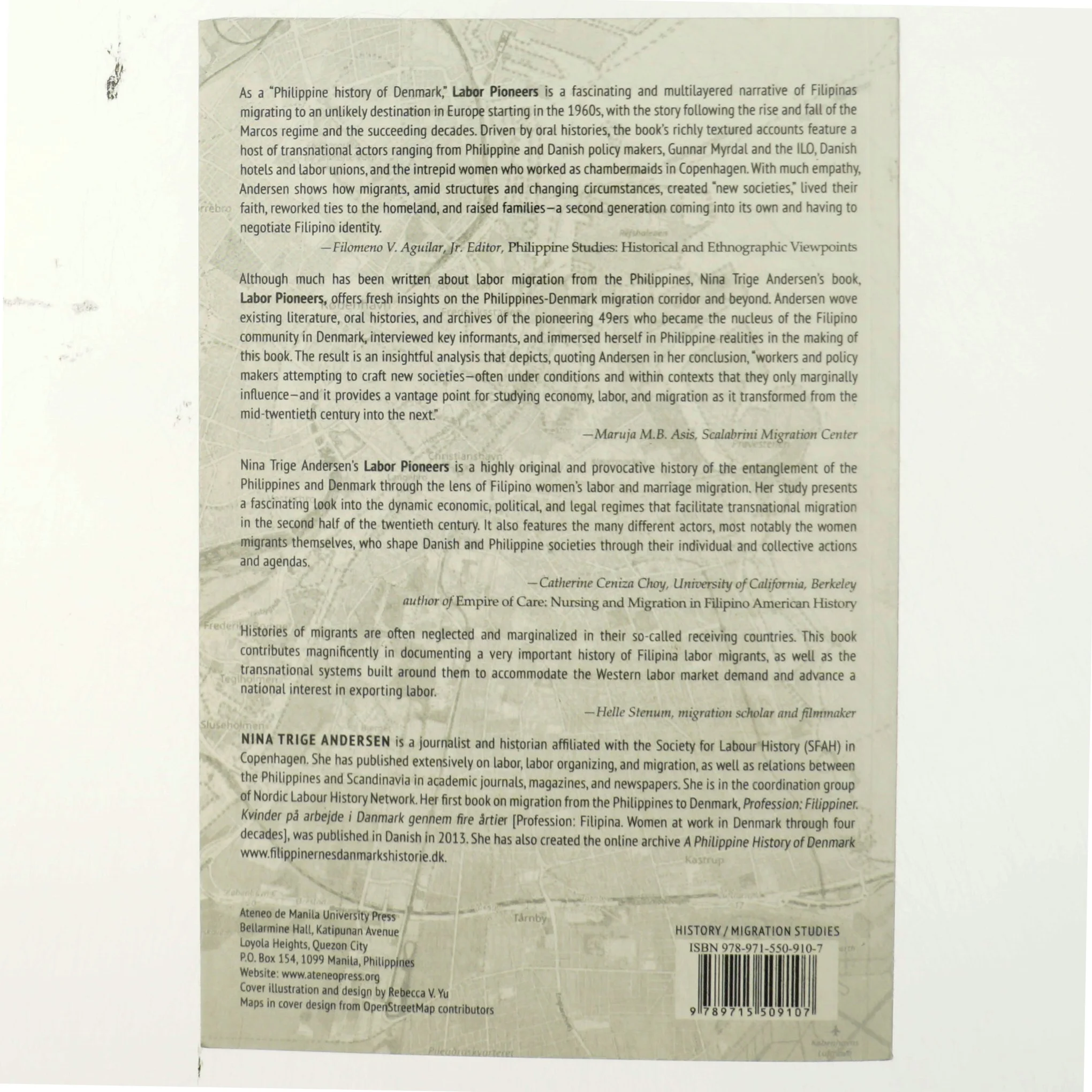 Labor pioneers : economy, labor, migration in Filipino-Danish relations 1950-2015 af Nina Trige Andersen (f. 1982) (Bog)