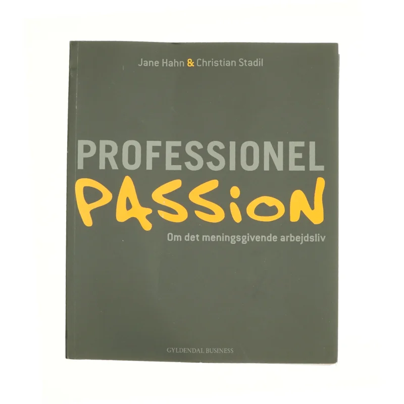 Professionel passion (Bog)