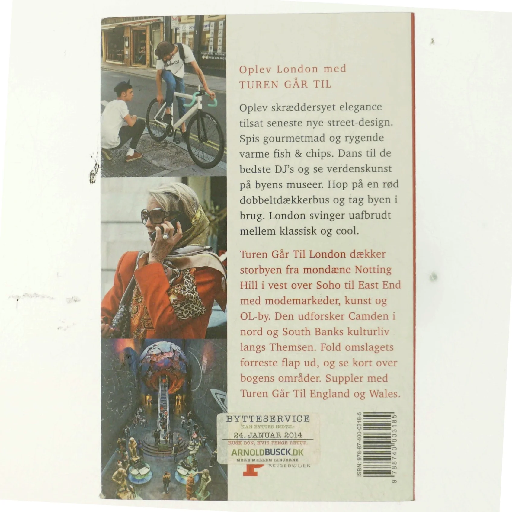 Turen går til London af Gunhild Riske (Bog)