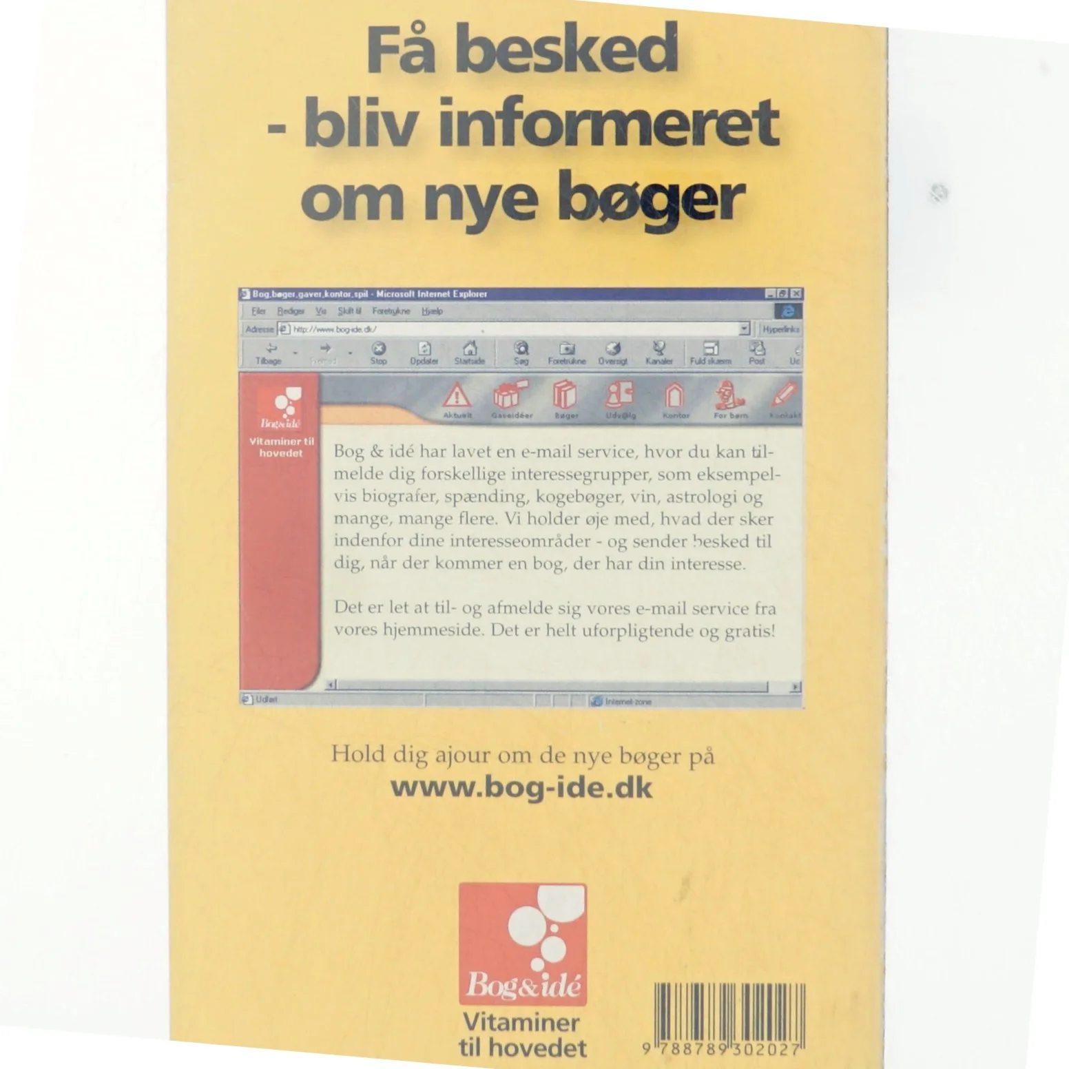 Bogen i tiden i udvalg