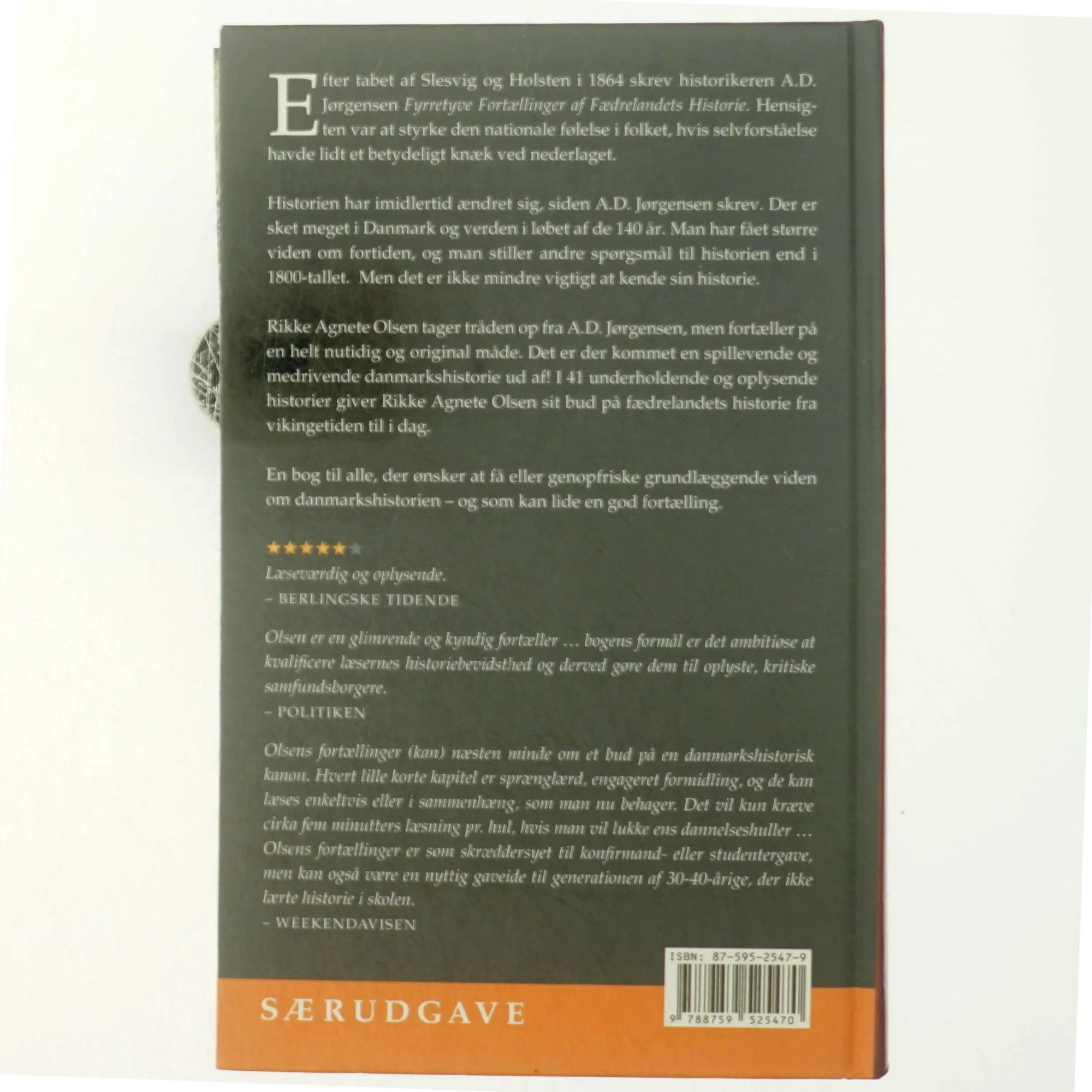 41 fortællinger om folk i fædrelandets historie af Rikke Agnete Olsen (f. 1939) (Bog)