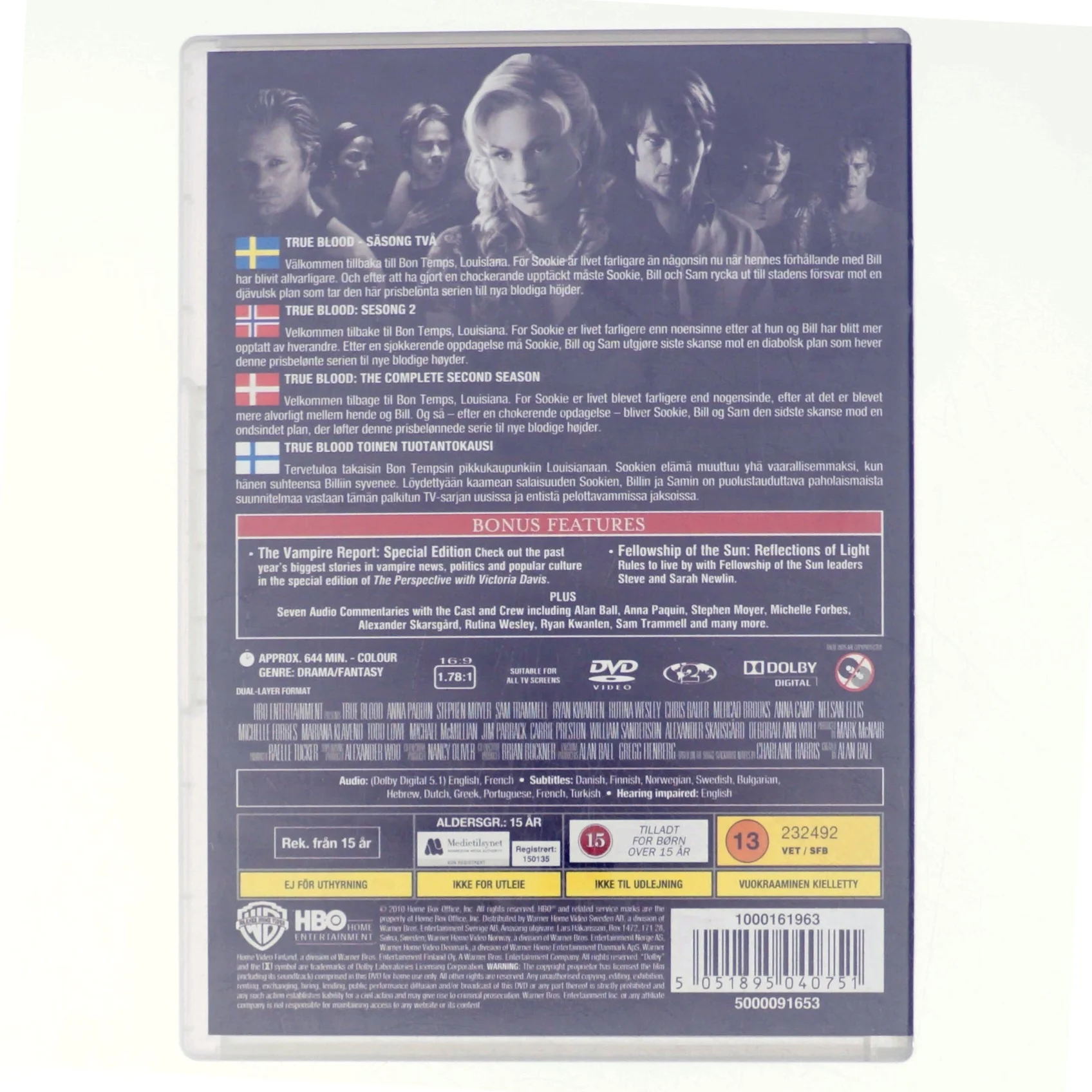 True blood, Second season