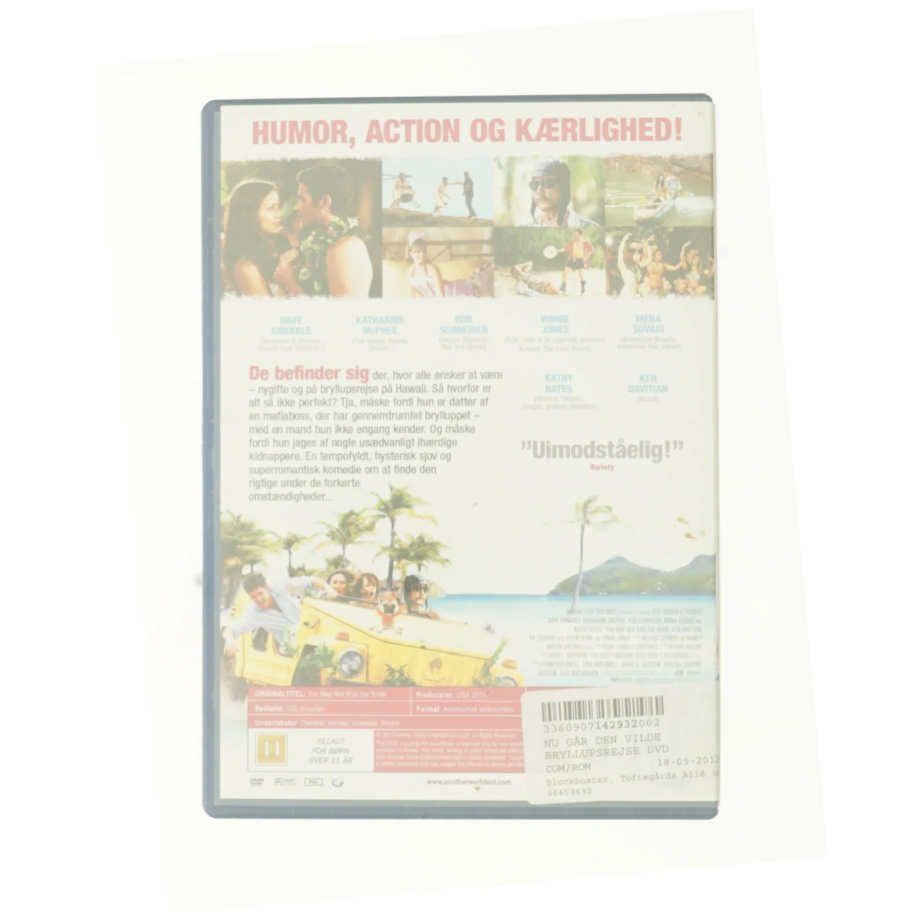 Nu går den vilde bryllupsrejse fra DVD