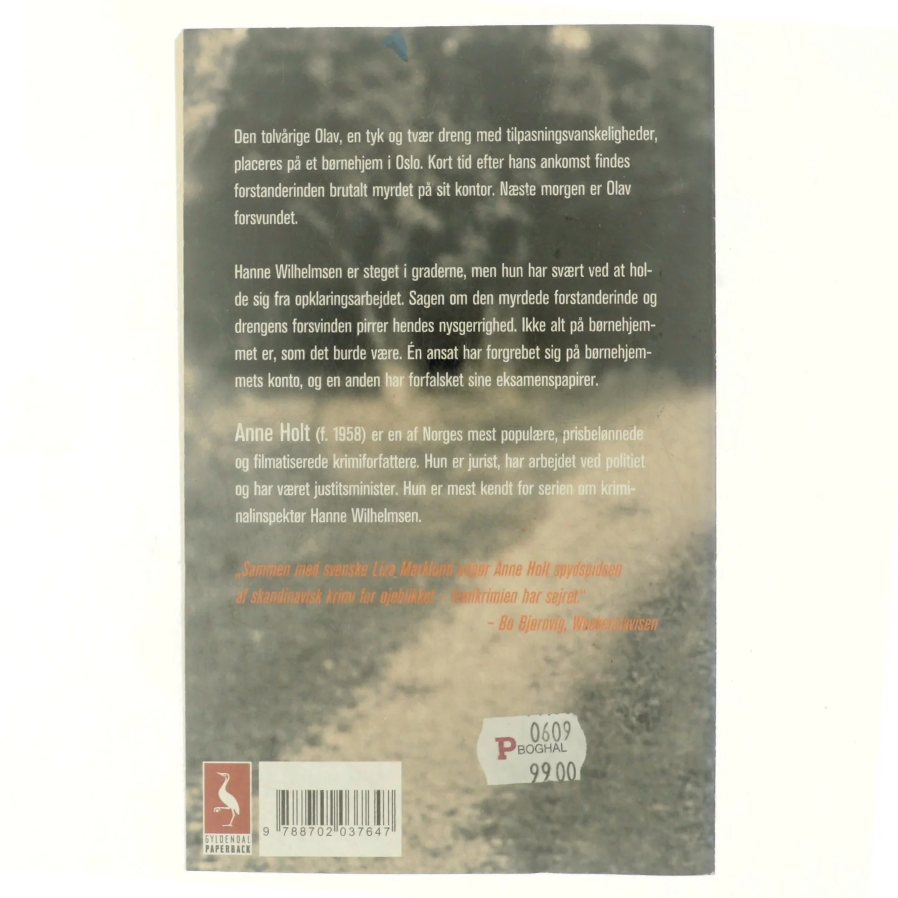 Dæmonens død : kriminalroman af Anne Holt (f. 1958-11-16) (Bog)