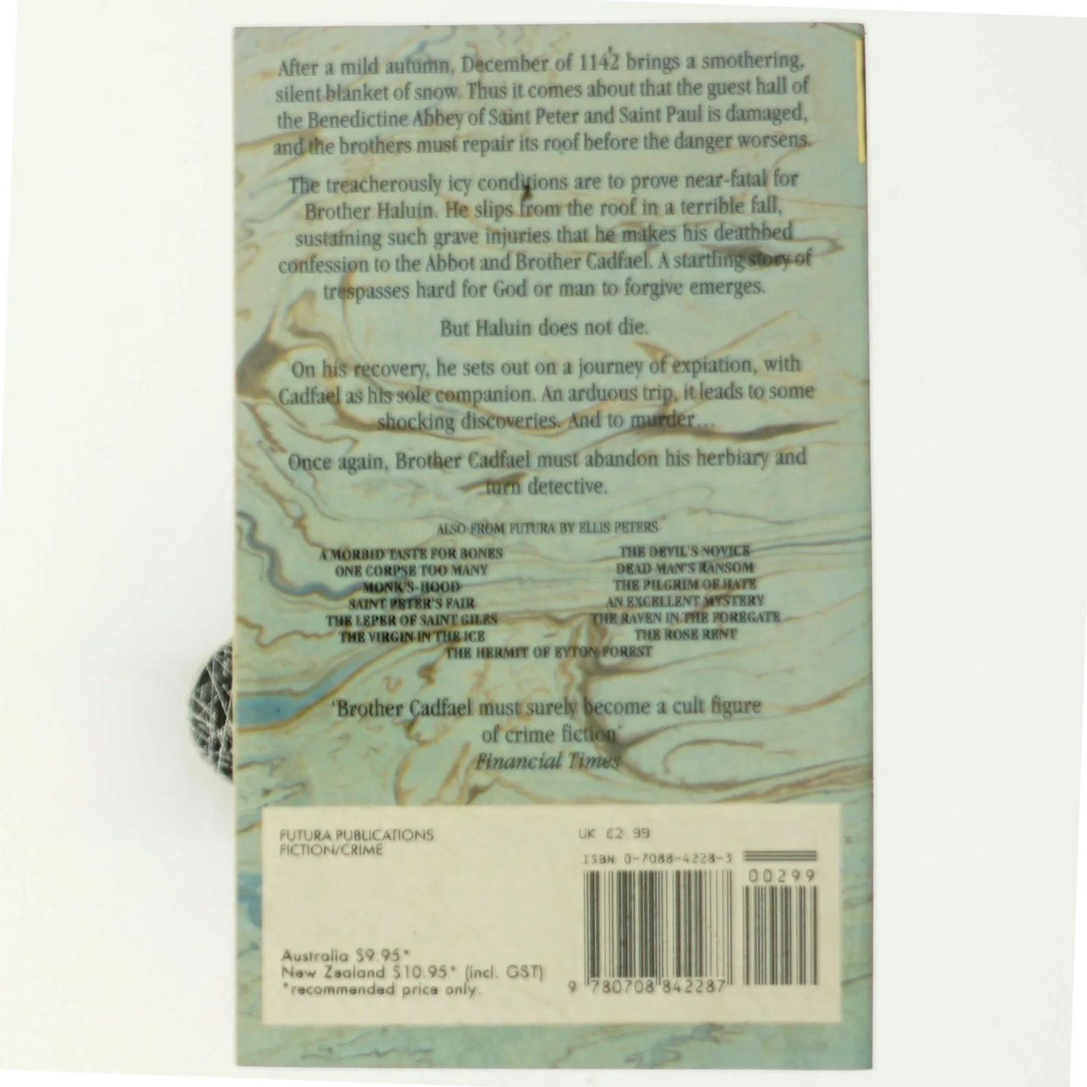 The confession of Brother Haluin : the fifteenth chronicle of Brother Cadfael af Ellis Peters (Bog)