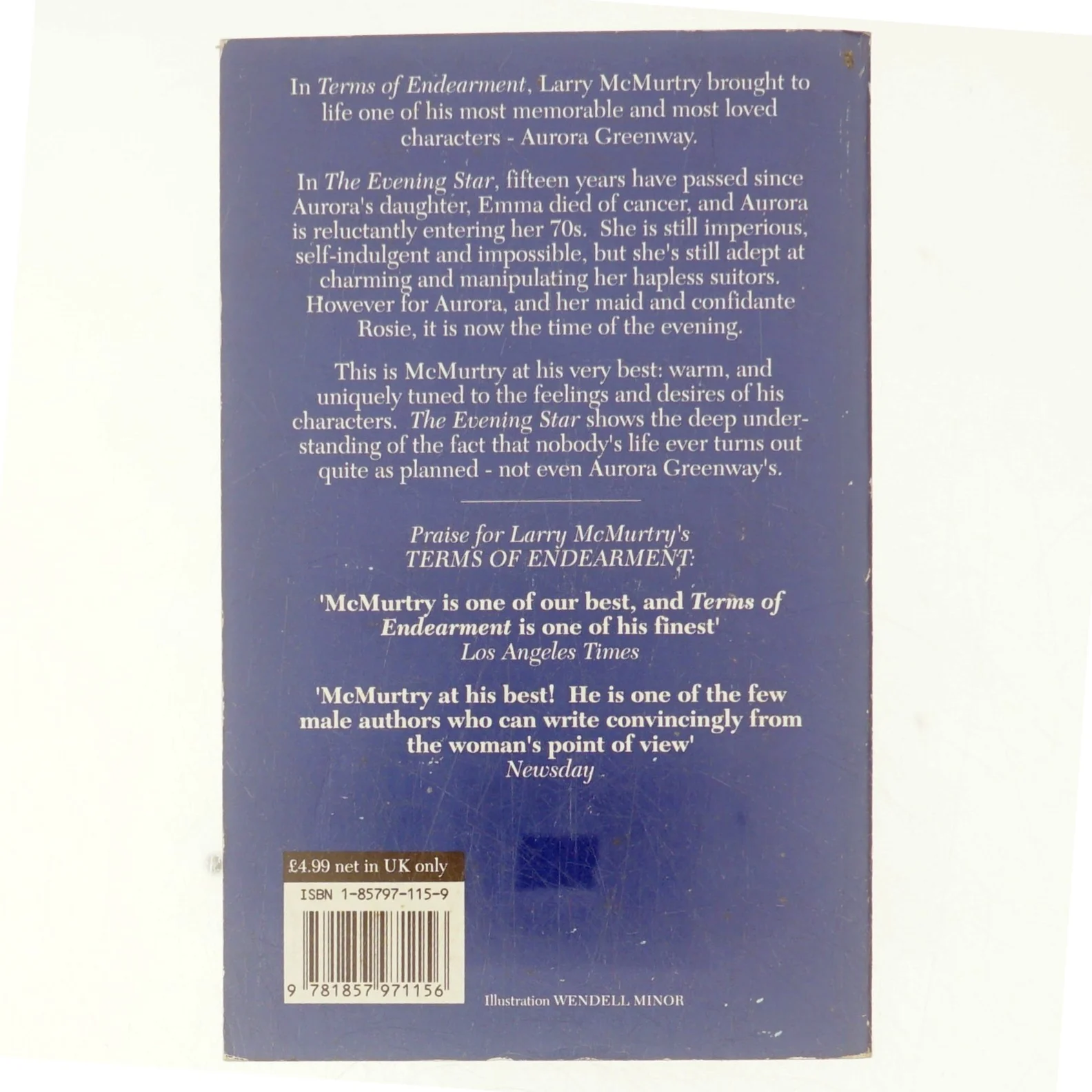 The Evening Star af Larry MacMurtry (Bog)