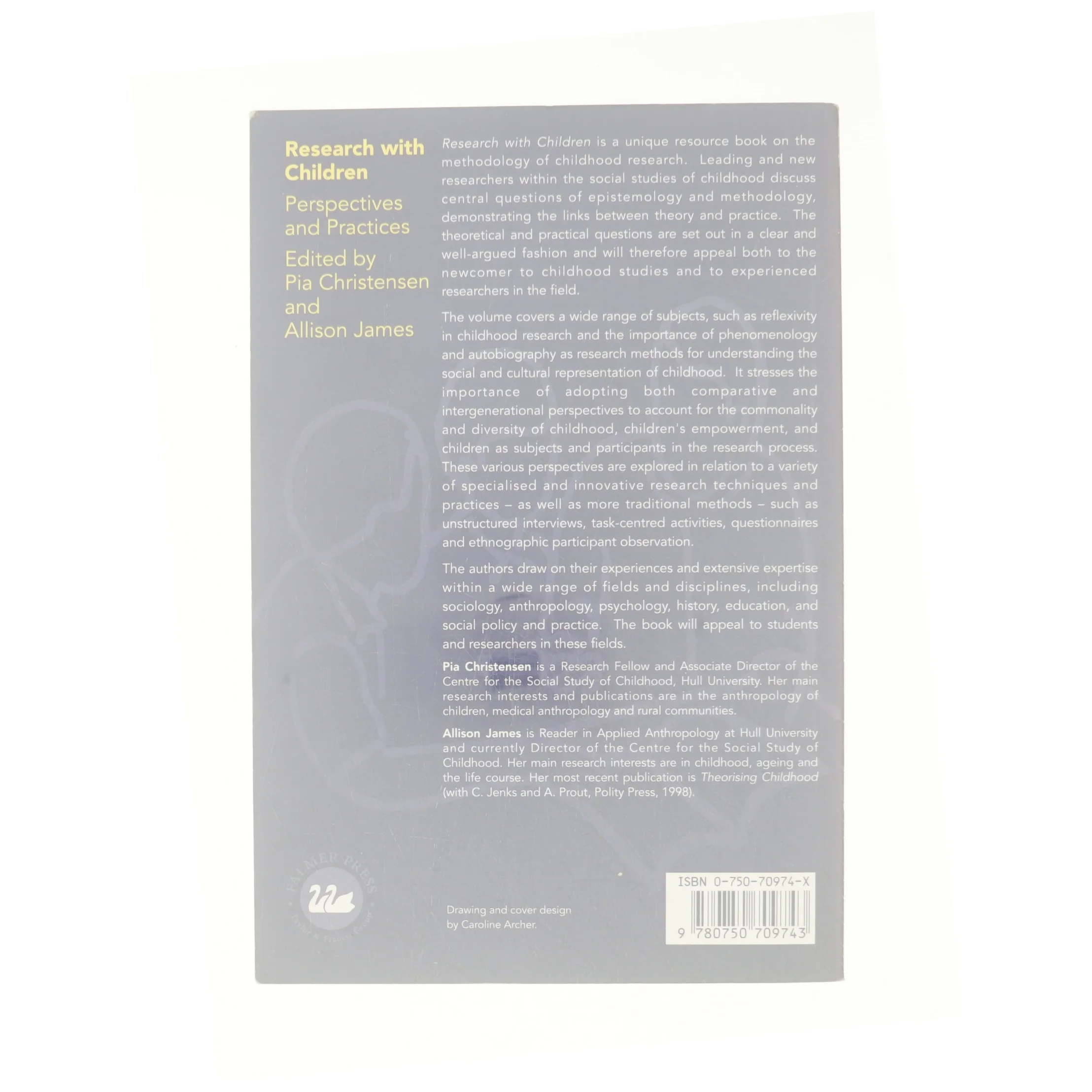 Research with children : perspectives and practices (Bog)