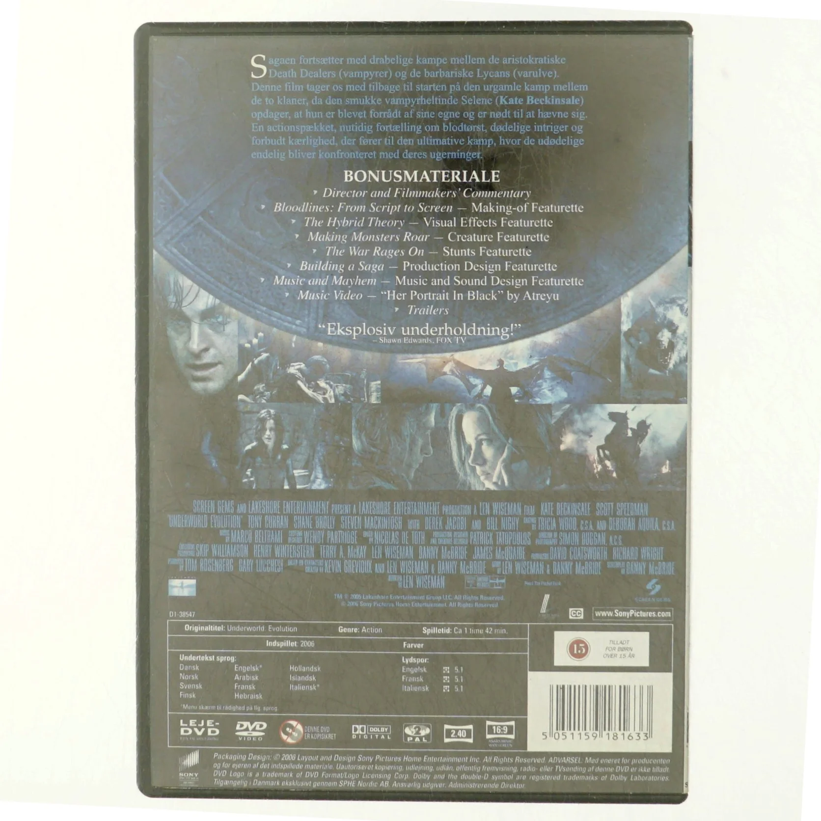 Underworld evolution