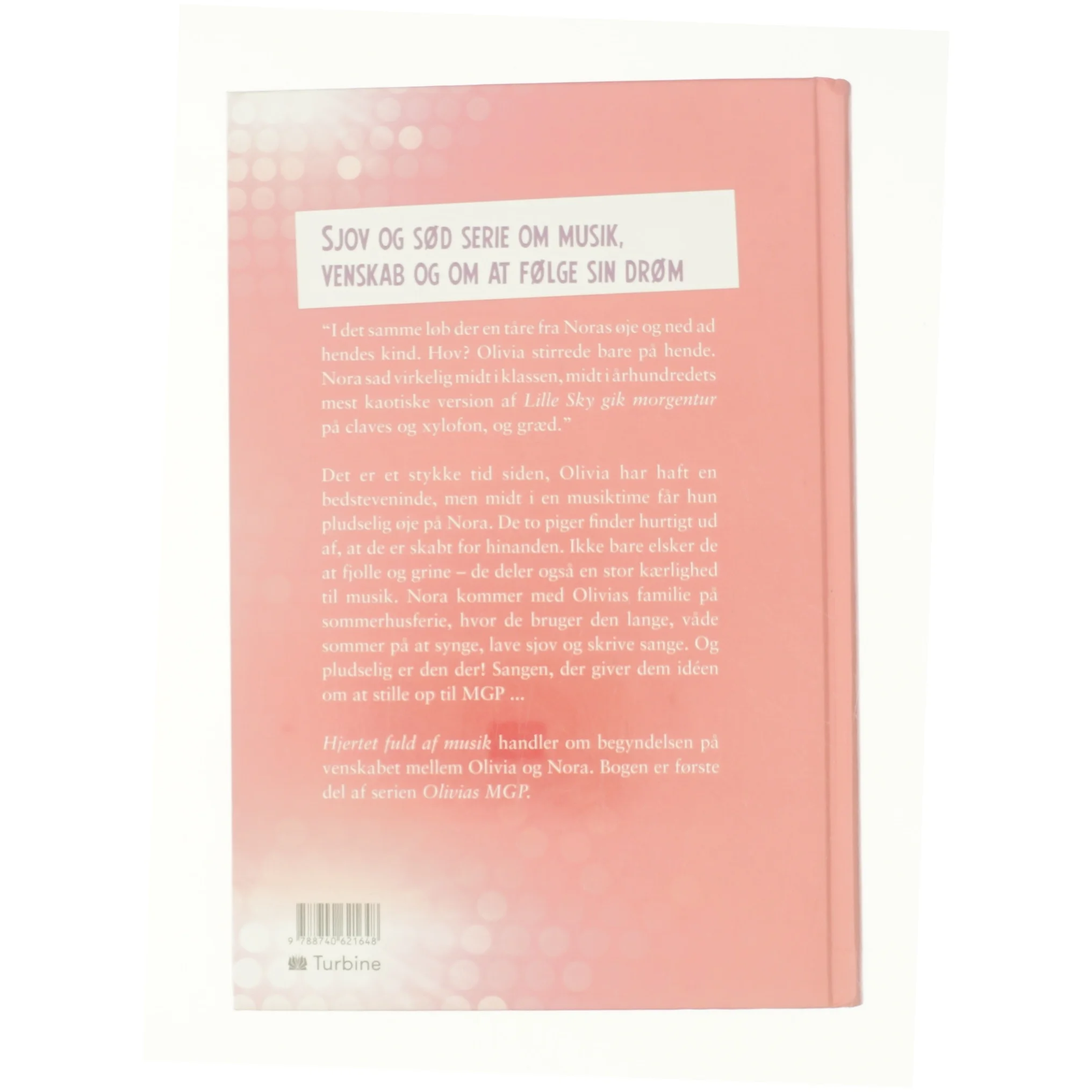 Hjertet fuld af musik af Tine Bruun (Bog)