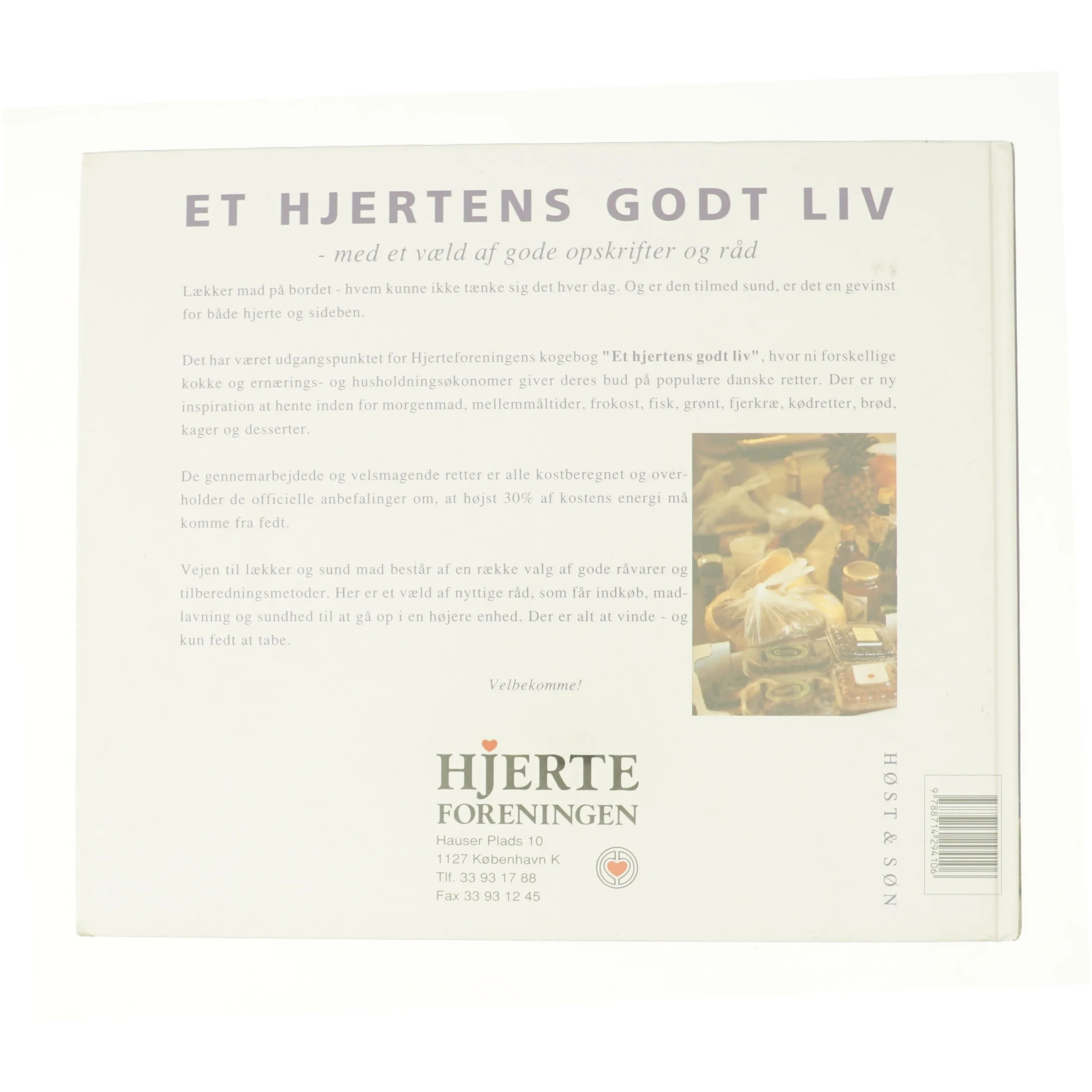 Et hjertens godt liv  fra Bog