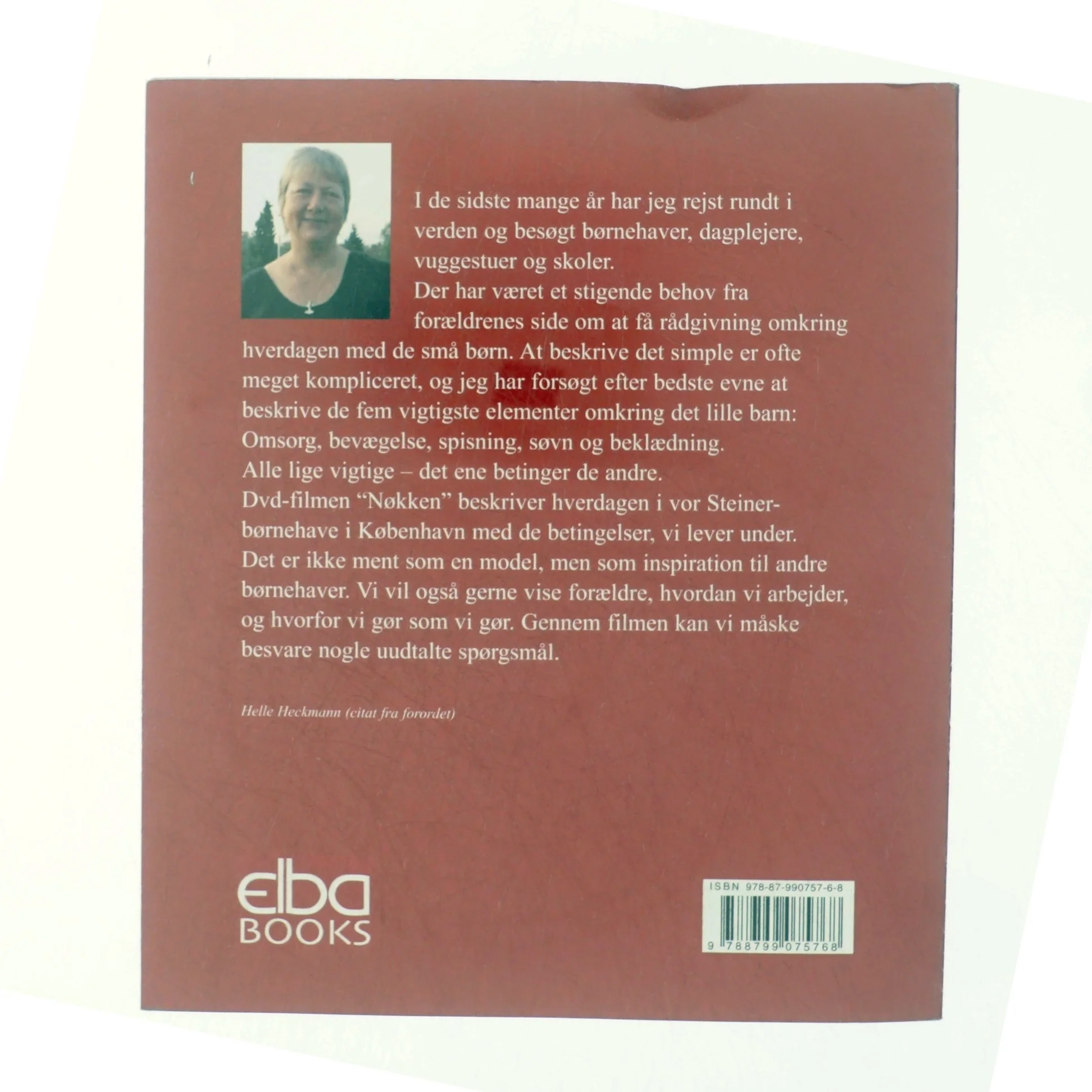 Barndommens baghave : inspiration til at skabe en hverdag ud fra det lille barns behov af Helle Heckmann (Bog)