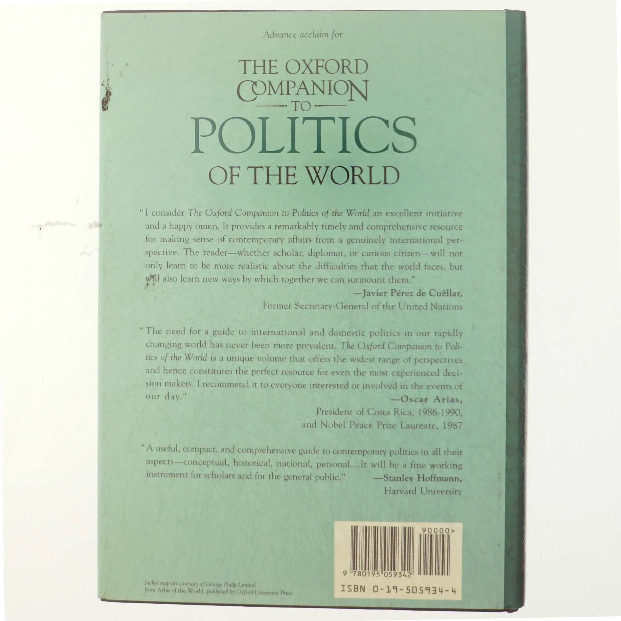 The Oxford companion to politics of the world af Joel Krieger (Bog)