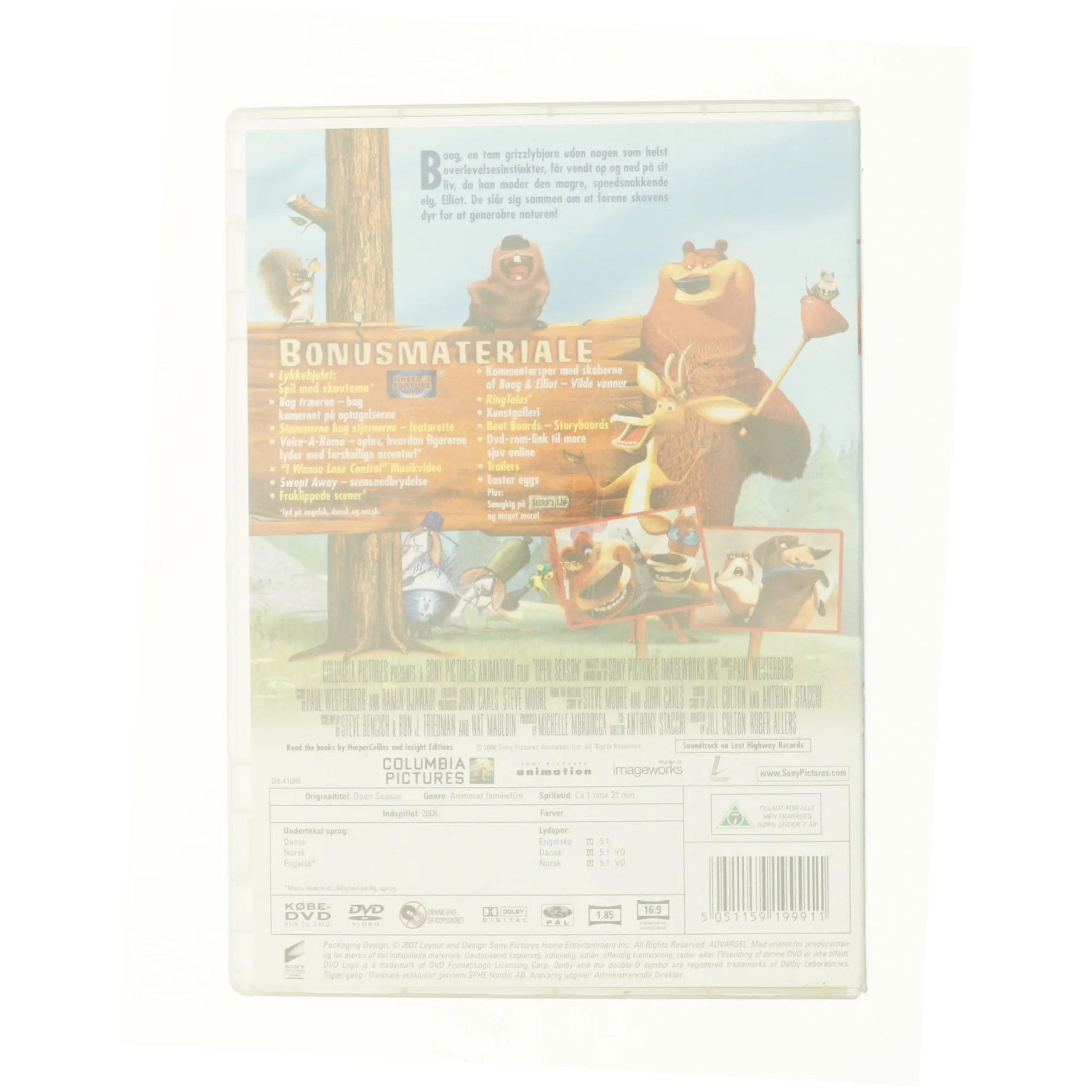 BOOG & ELLIOT 1, VILDE VEN fra dvd