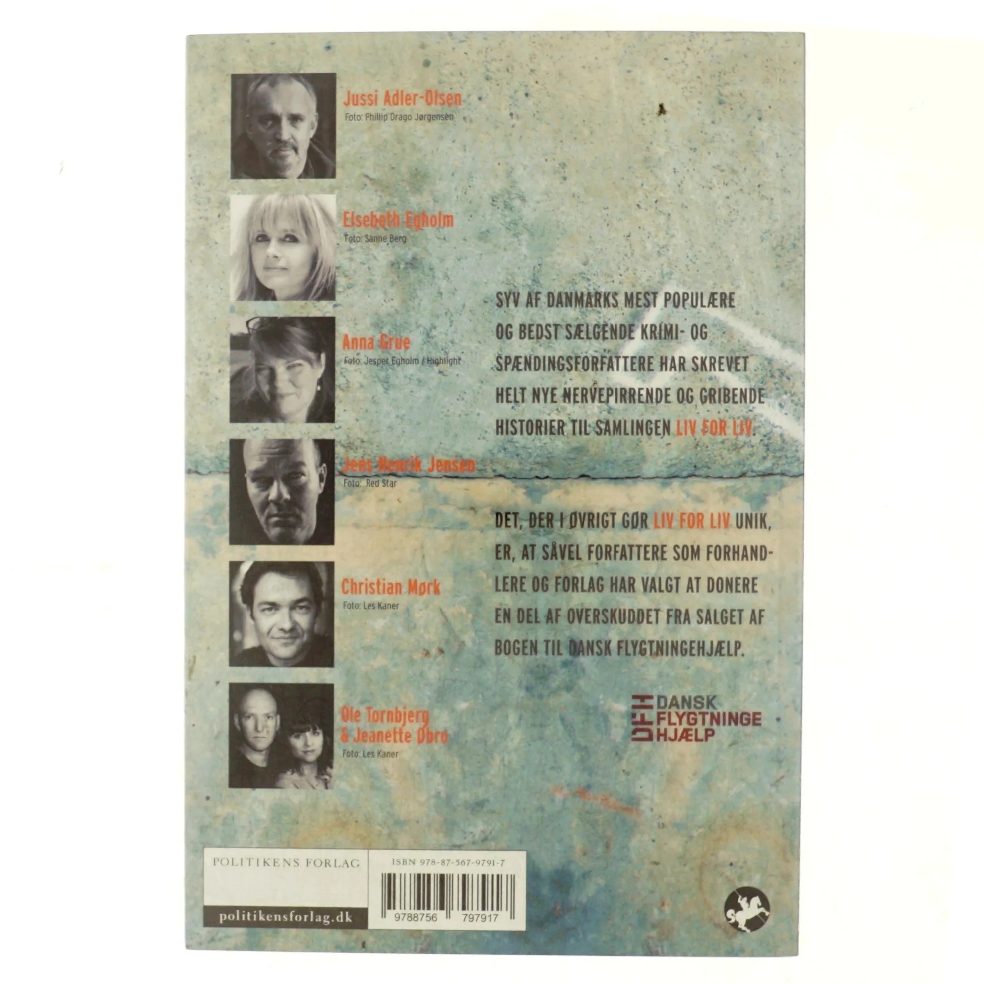 Liv for liv : krimi- og spændingshistorier af Jussi Adler-Olsen (Bog)