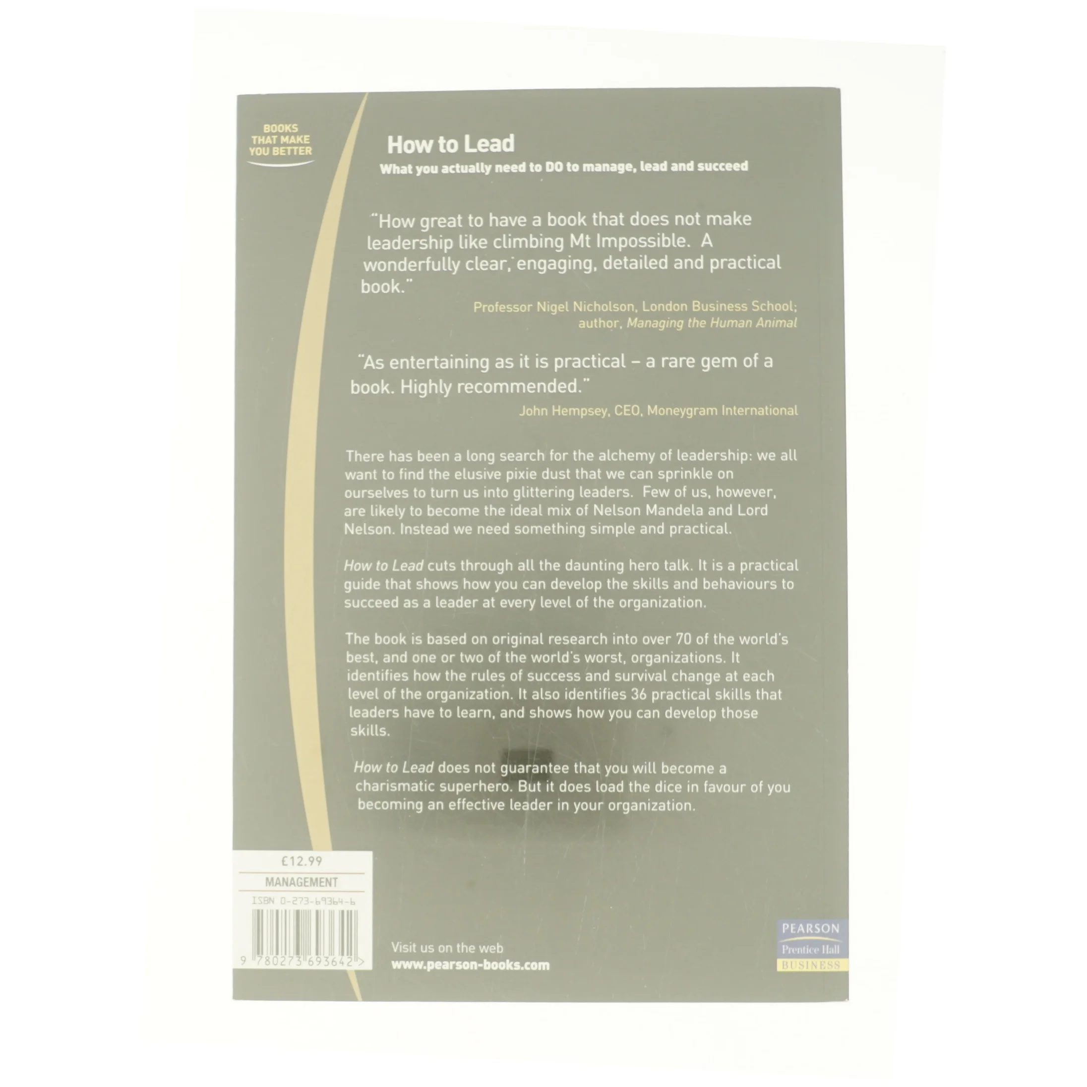 How to Lead : What You Actually Need to Do to Manage, Lead and Succeed af Jo Owen (Bog)