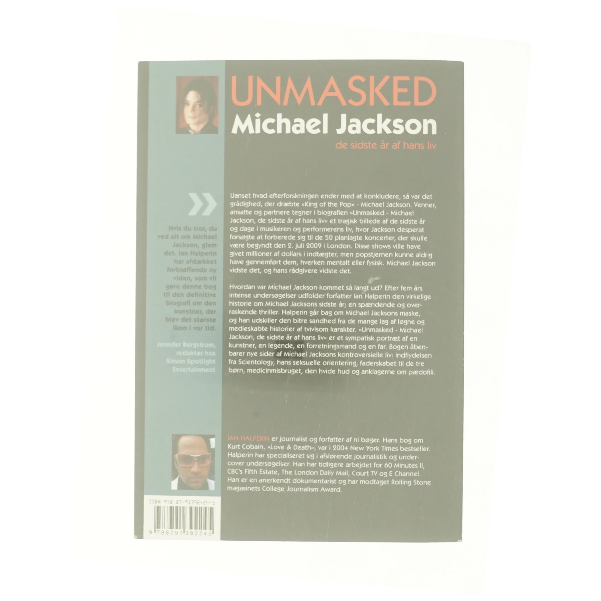 Unmasked af Ian Halperin (Bog)