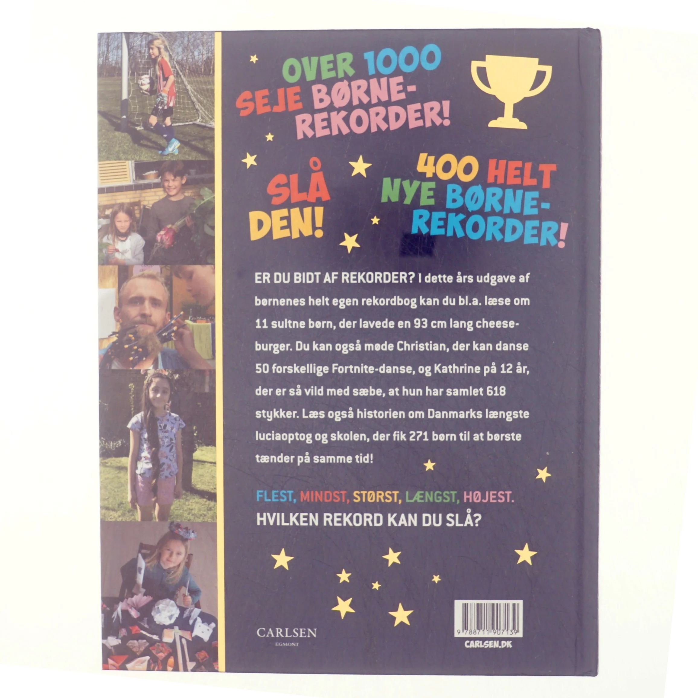 Børnenes Rekordbog 2020 af Carlsen Carlsen (Bog)