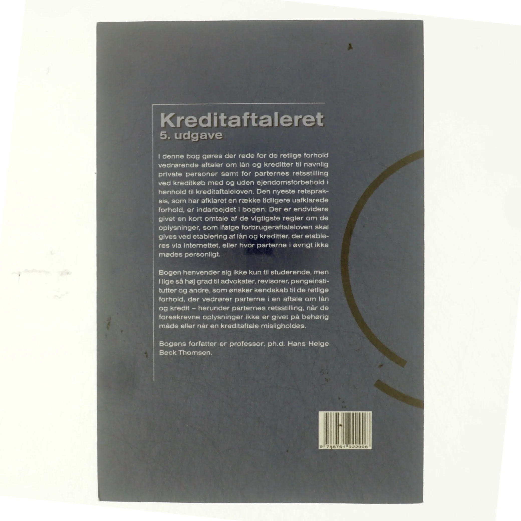 Kreditaftaleret af Hans Helge Beck Thomsen (Bog)
