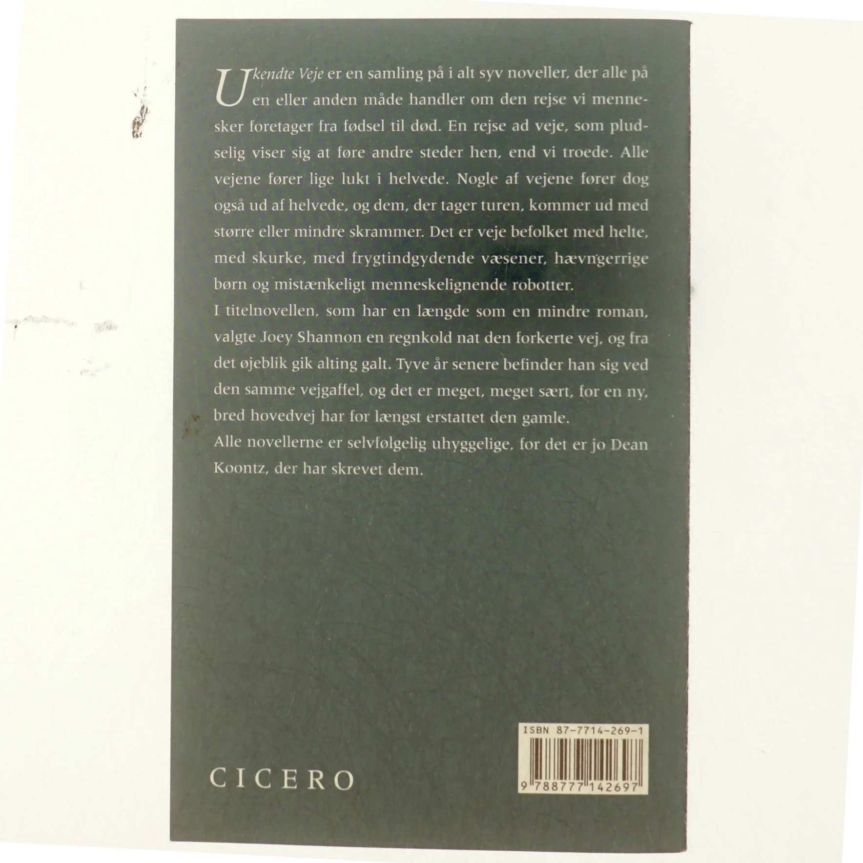 Ukendte veje af Dean R. Koontz (Bog)