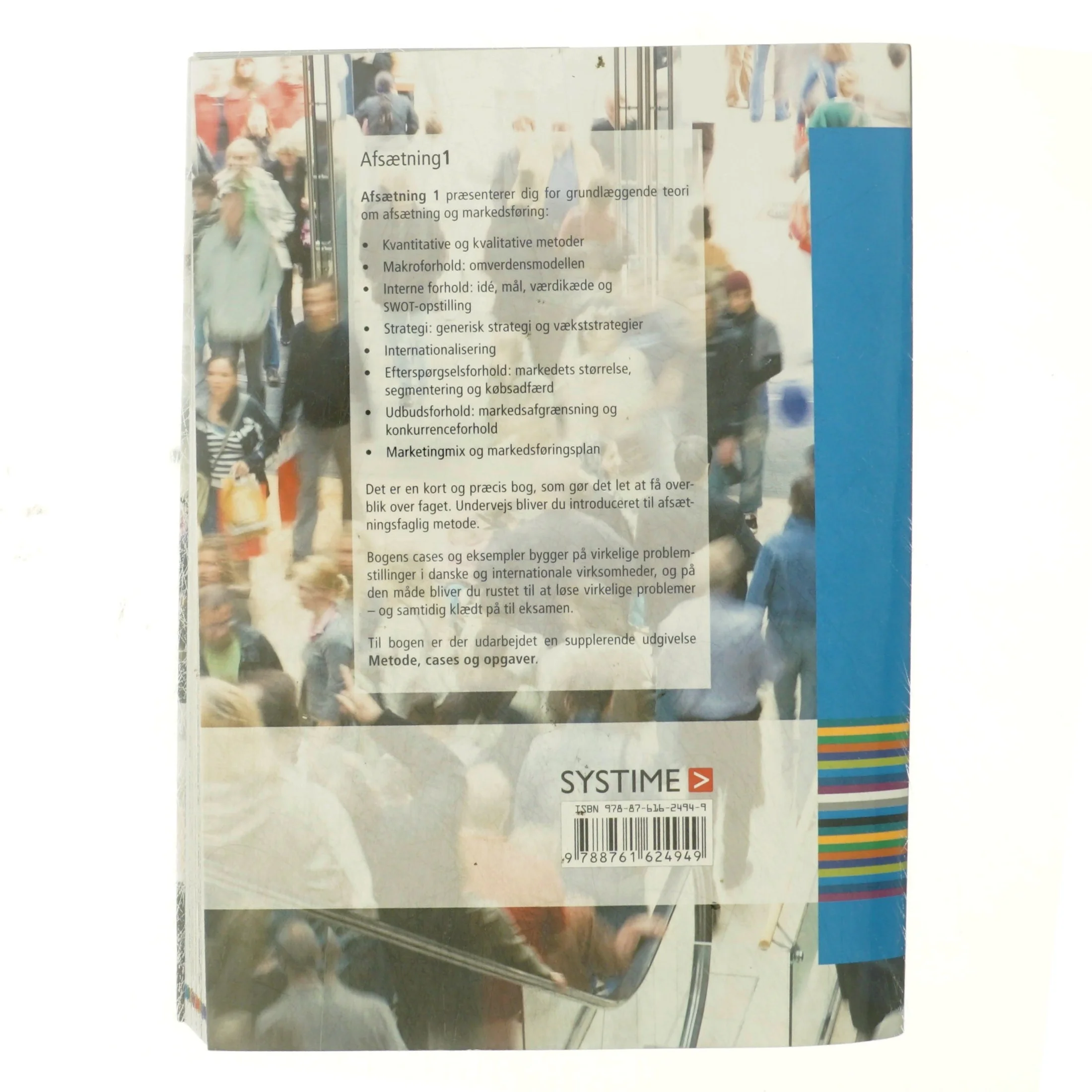 Afsætning 1 : grundbog til niveau B og A1 af Morten Haase (Bog)